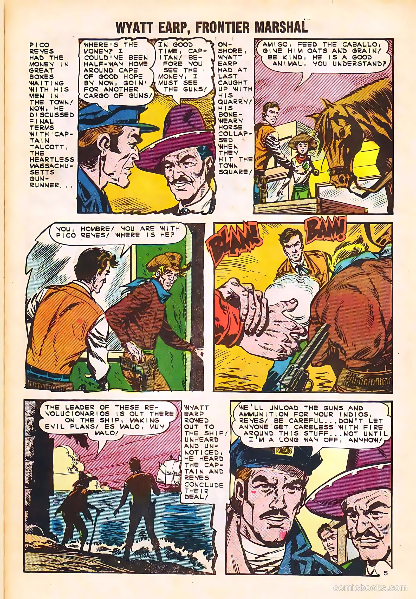 Wyatt Earp, Frontier Marshal #54 (1964, Charlton) — page 18 of 36