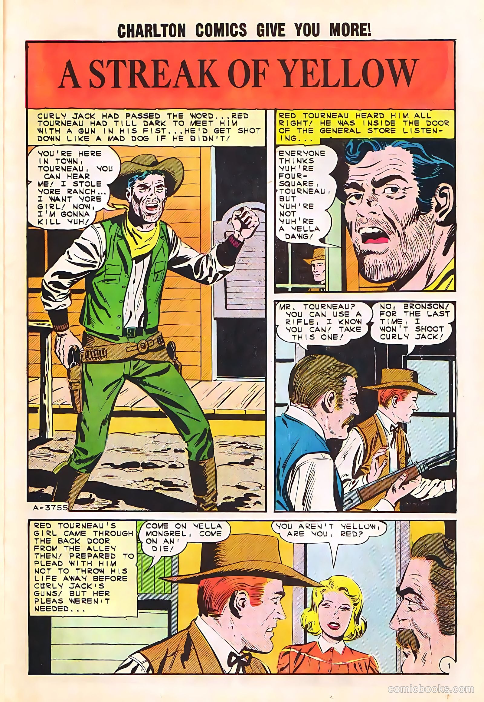 Wyatt Earp, Frontier Marshal #54 (1964, Charlton) — page 23 of 36
