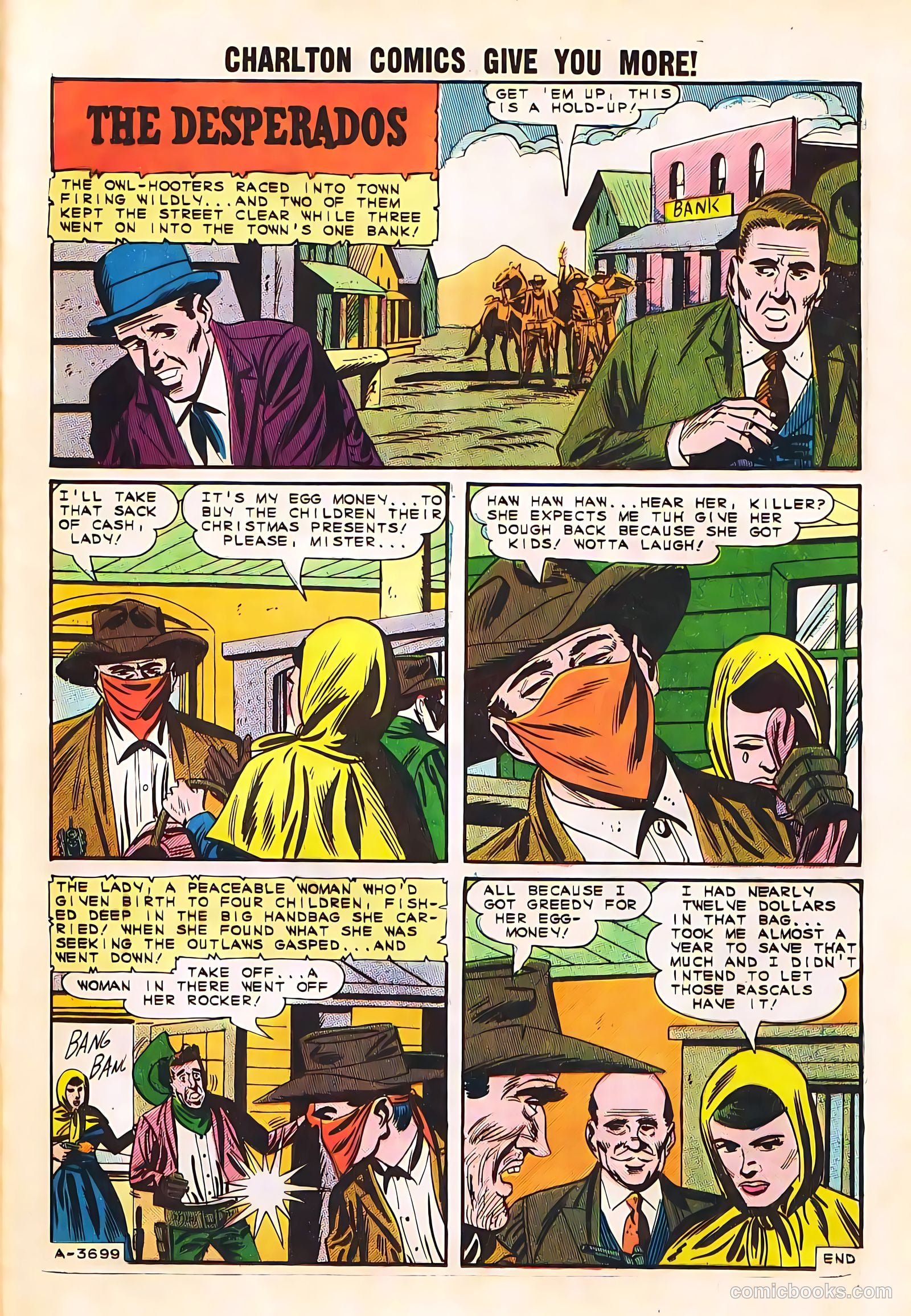 Wyatt Earp, Frontier Marshal #54 (1964, Charlton) — page 25 of 36