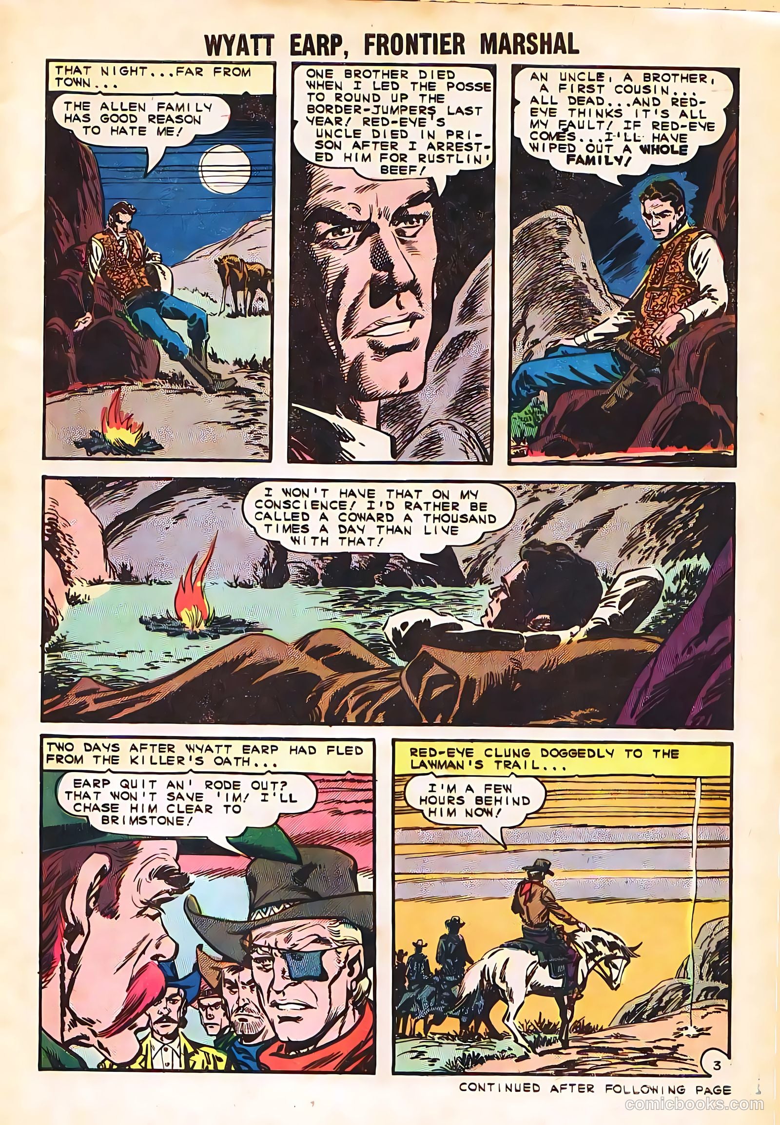 Wyatt Earp, Frontier Marshal #58 (1965, Charlton) — page 5 of 36