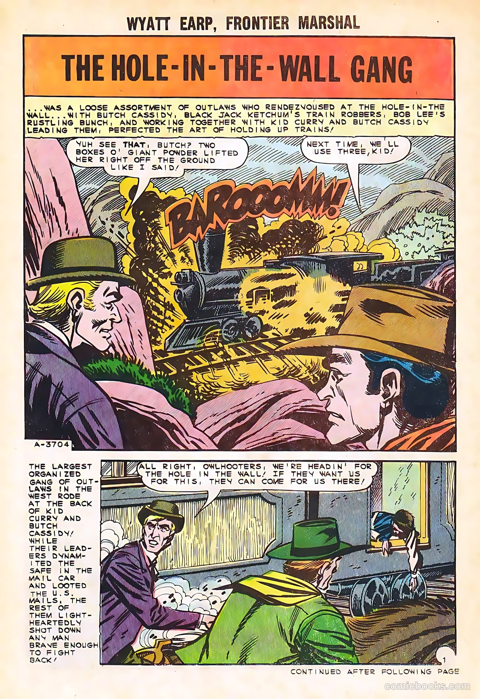 Wyatt Earp, Frontier Marshal #58 (1965, Charlton) — page 14 of 36