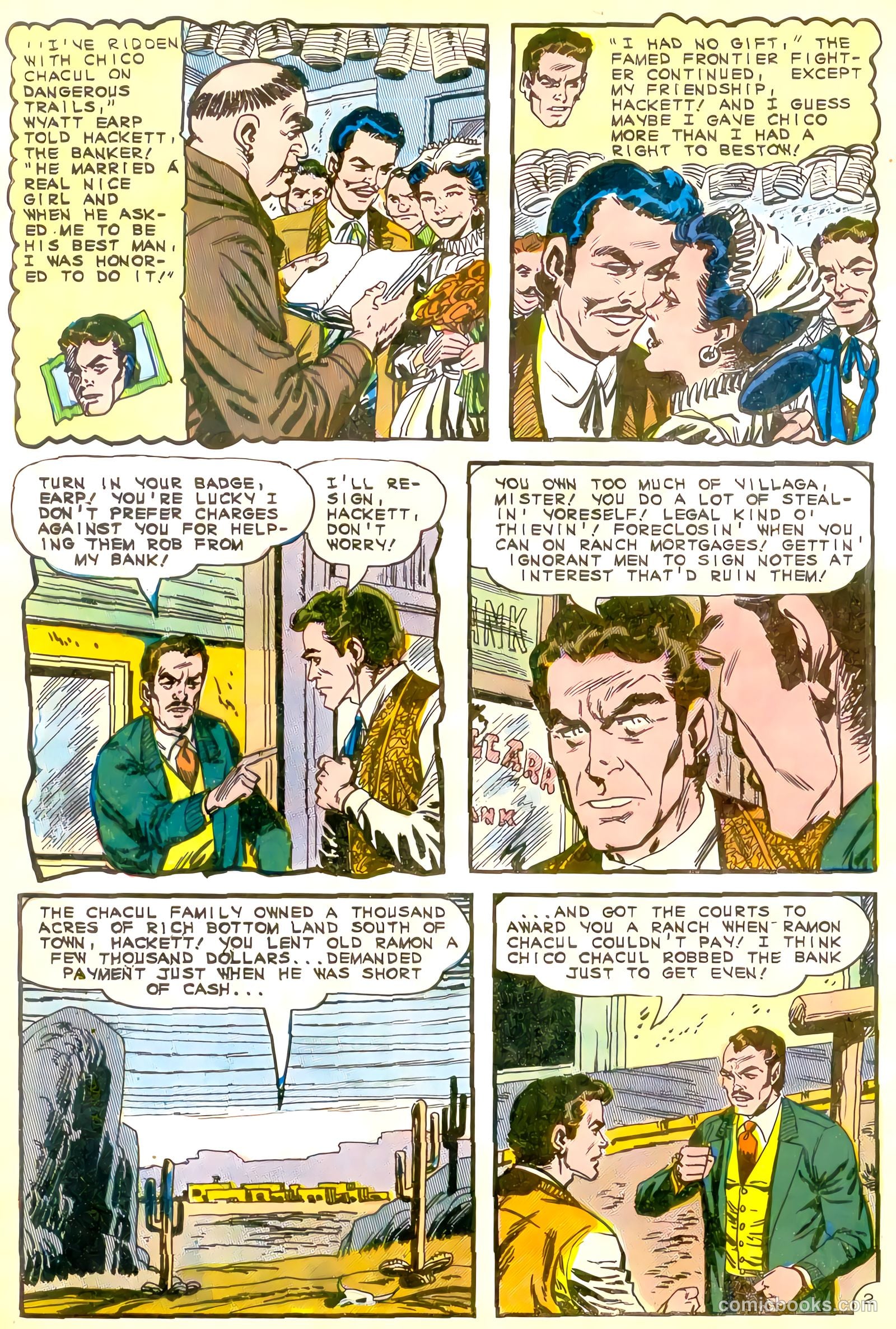 Wyatt Earp, Frontier Marshal #60 (1965) — page 4