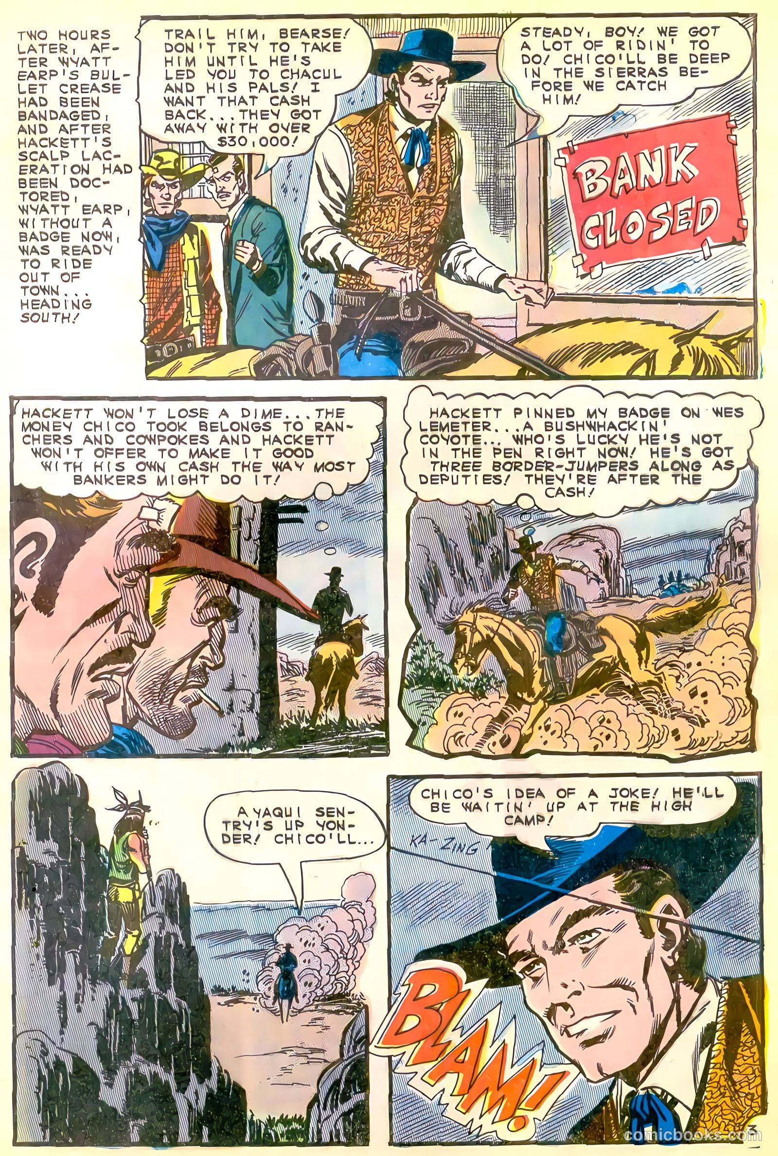 Wyatt Earp, Frontier Marshal #60 (1965) — page 5