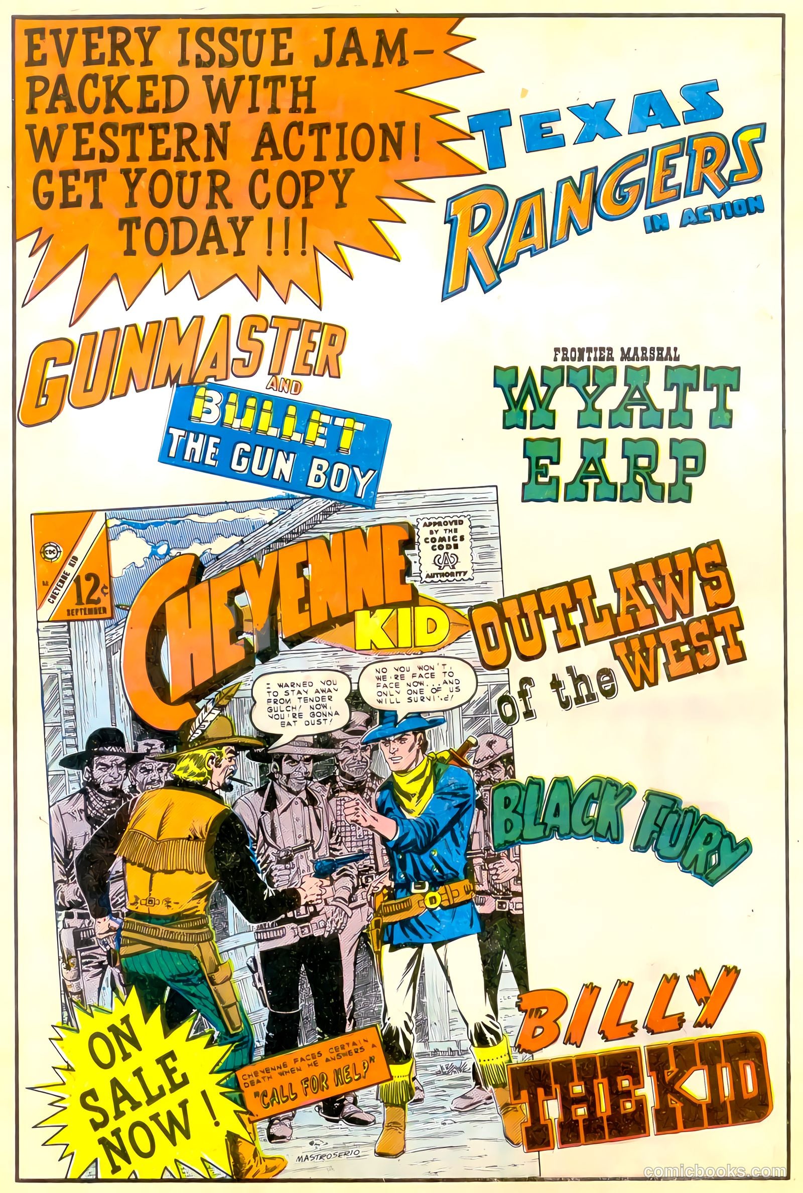 Wyatt Earp, Frontier Marshal #60 (1965) — page 8