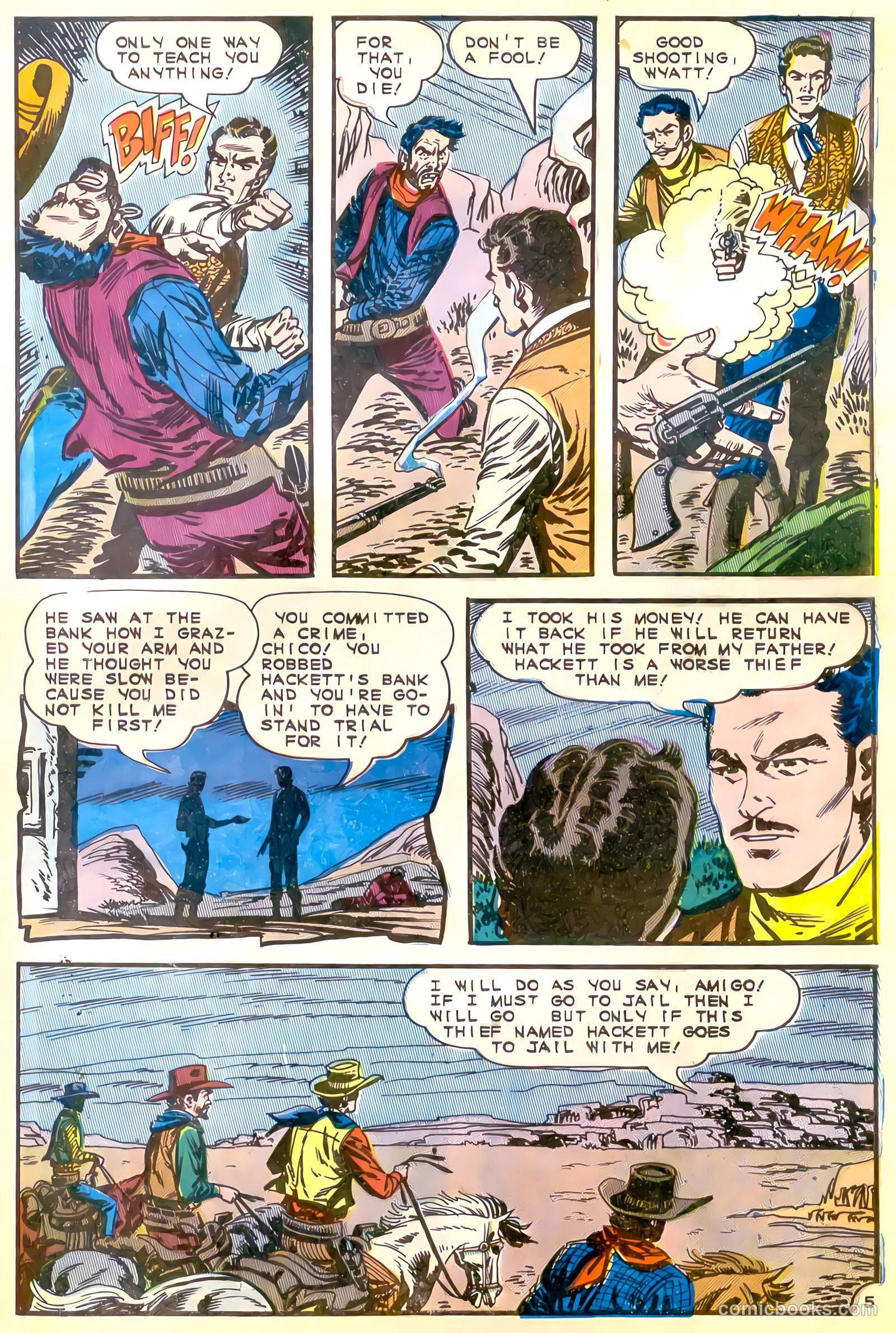 Wyatt Earp, Frontier Marshal #60 (1965) — page 9