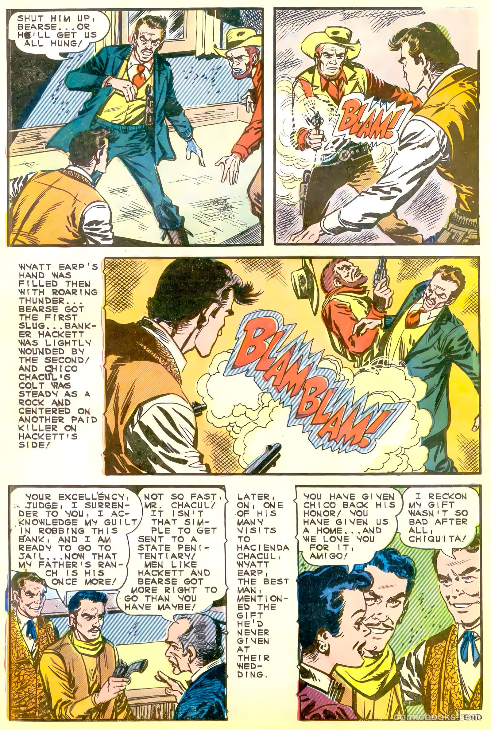 Wyatt Earp, Frontier Marshal #60 (1965) — page 12