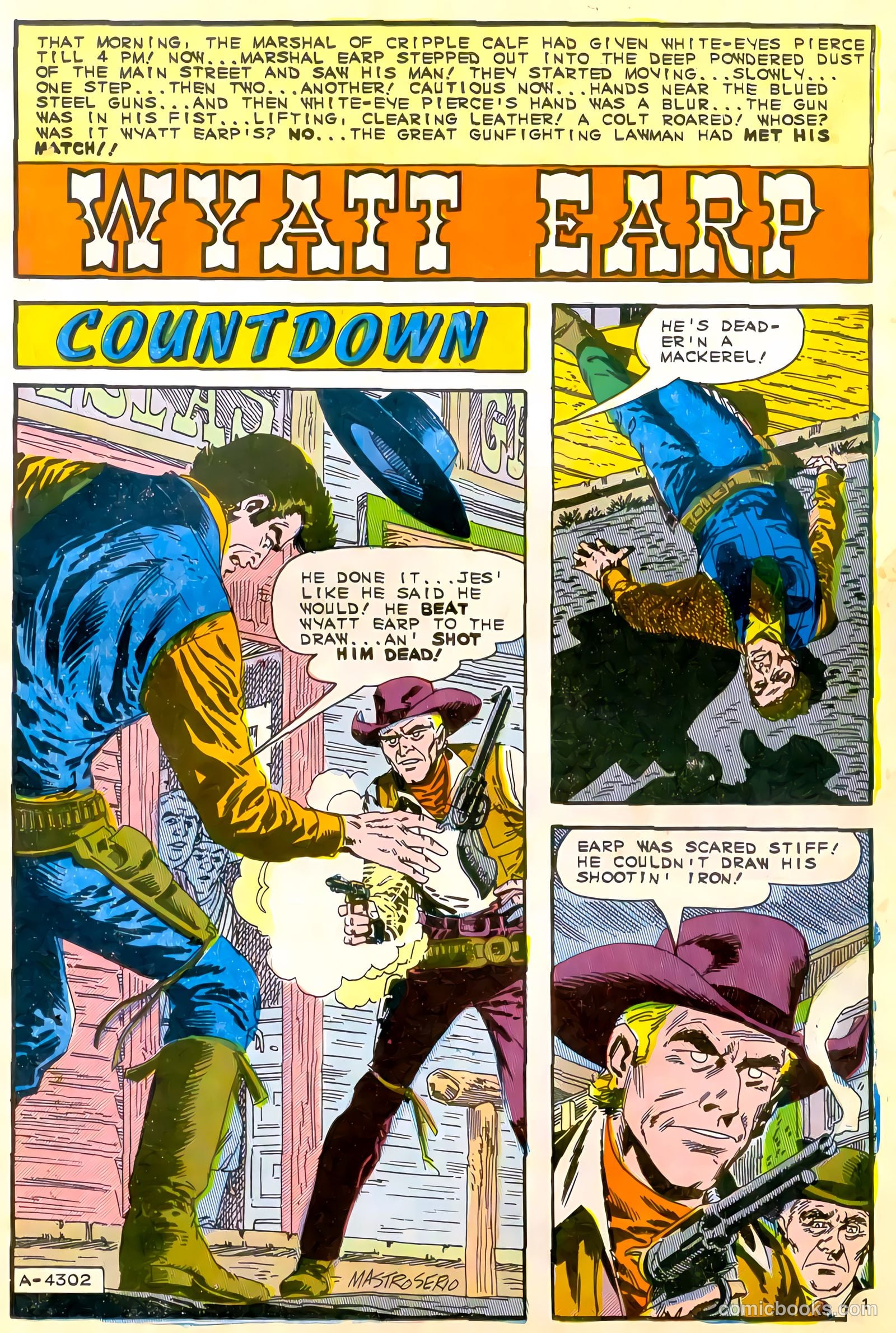 Wyatt Earp, Frontier Marshal #60 (1965) — page 15