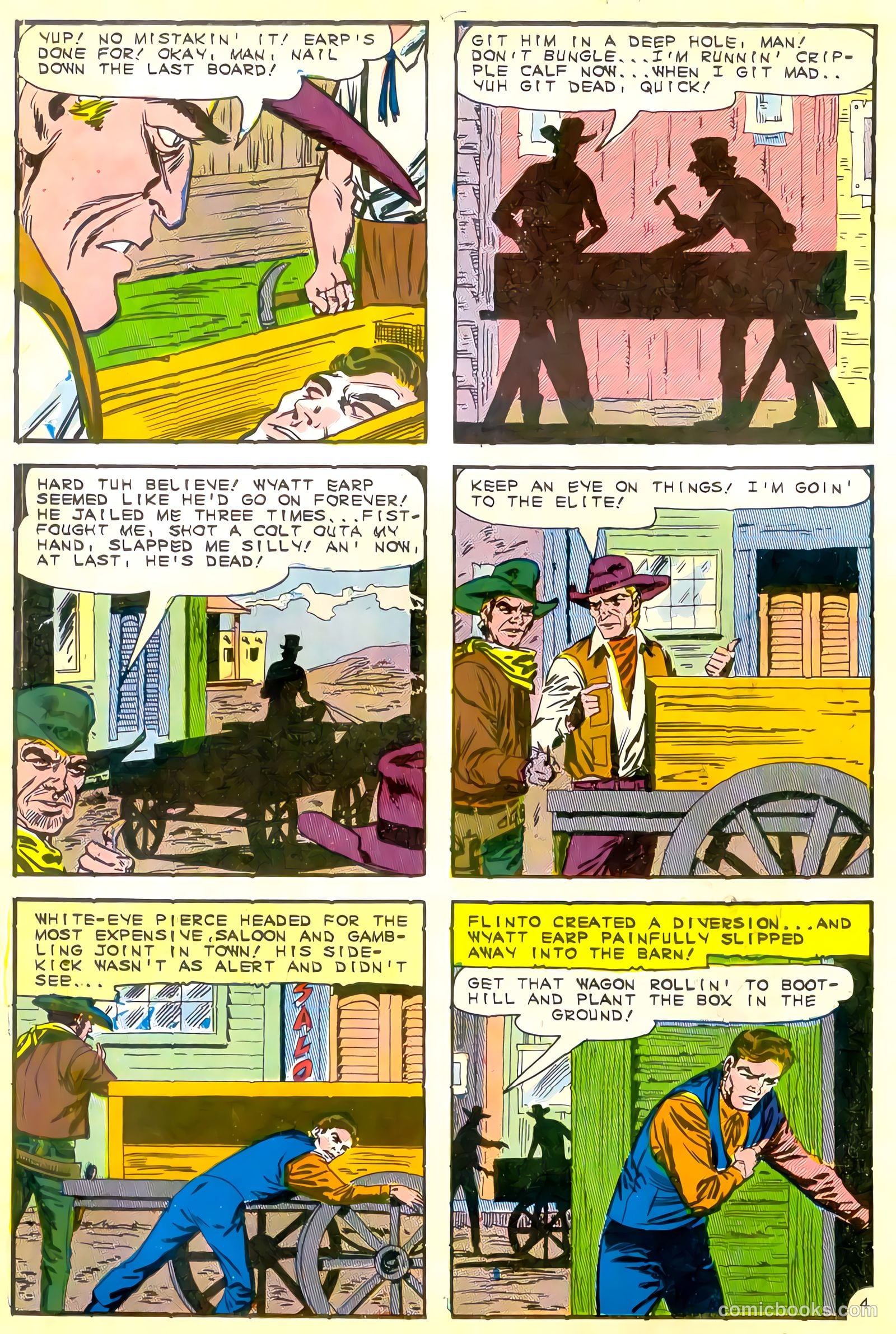 Wyatt Earp, Frontier Marshal #60 (1965) — page 18