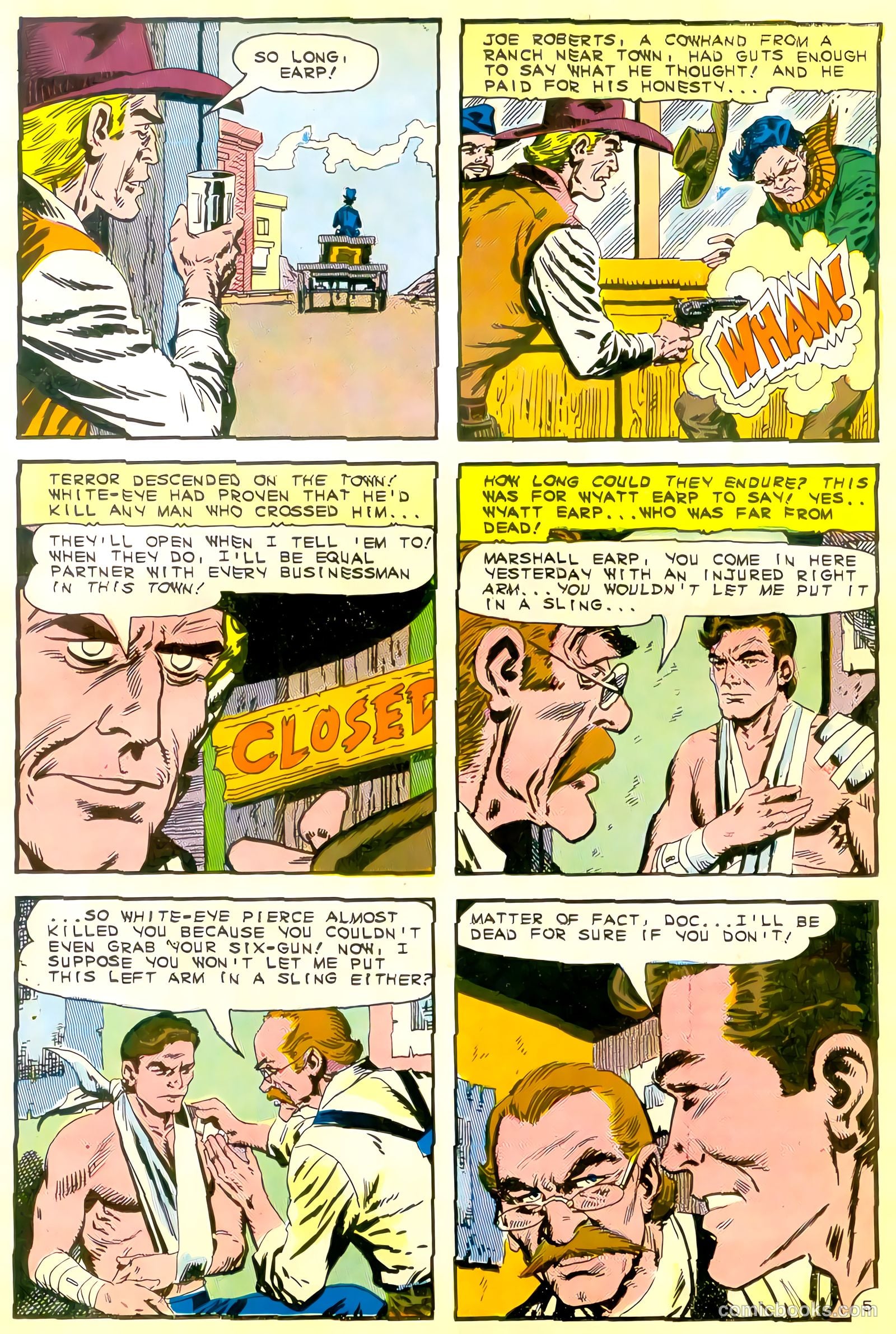 Wyatt Earp, Frontier Marshal #60 (1965) — page 19