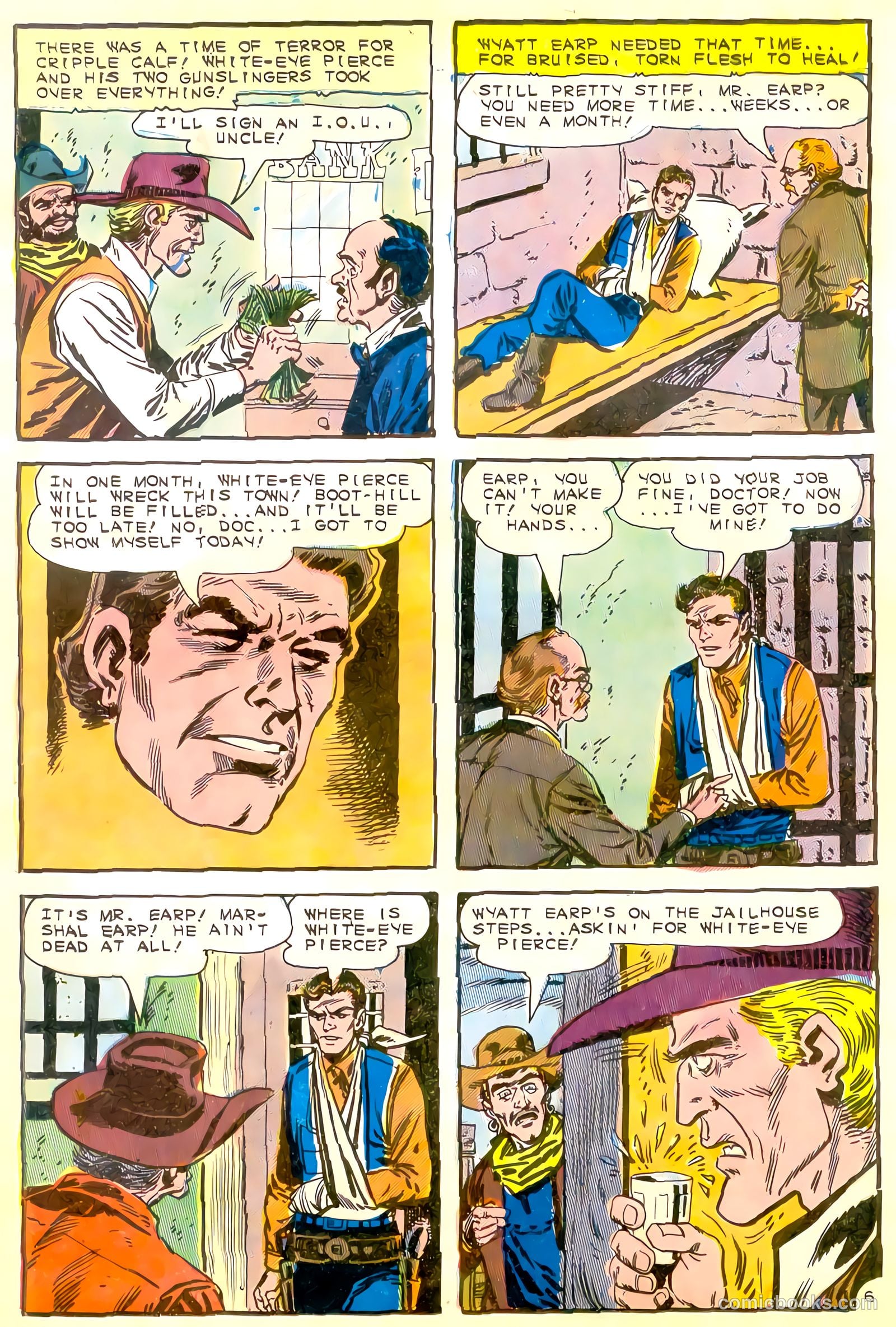 Wyatt Earp, Frontier Marshal #60 (1965) — page 20