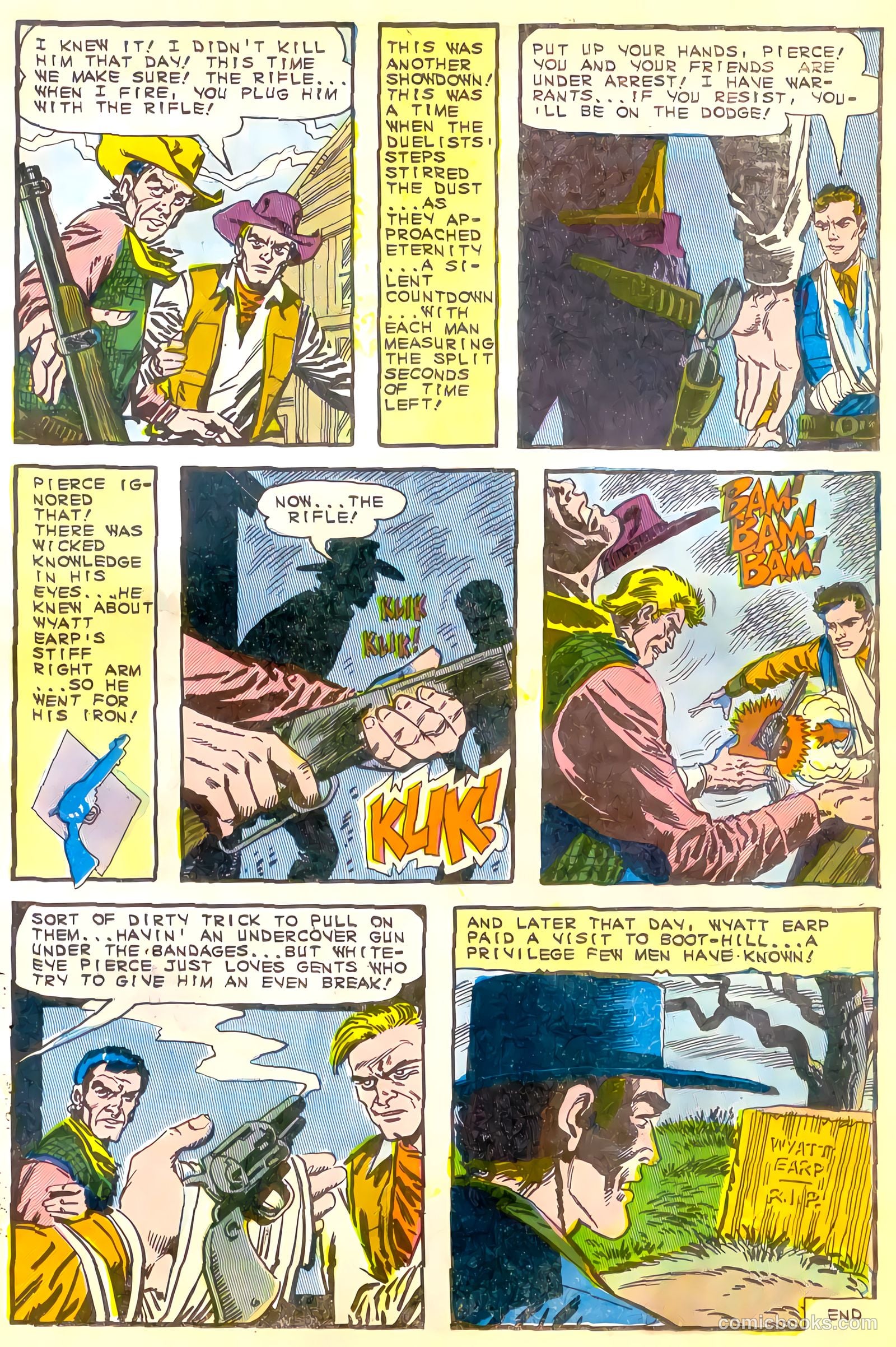 Wyatt Earp, Frontier Marshal #60 (1965) — page 21