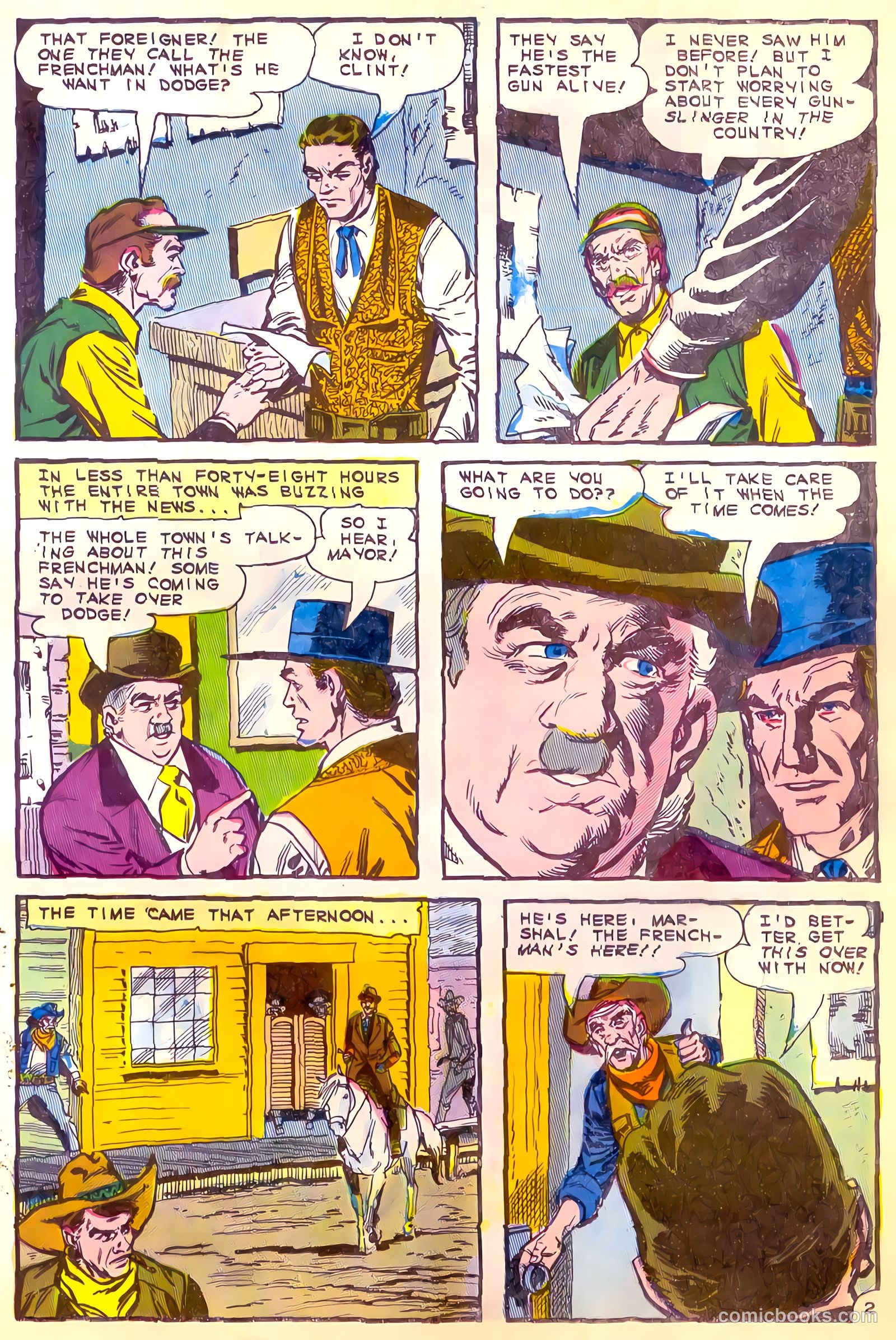 Wyatt Earp, Frontier Marshal #60 (1965) — page 25
