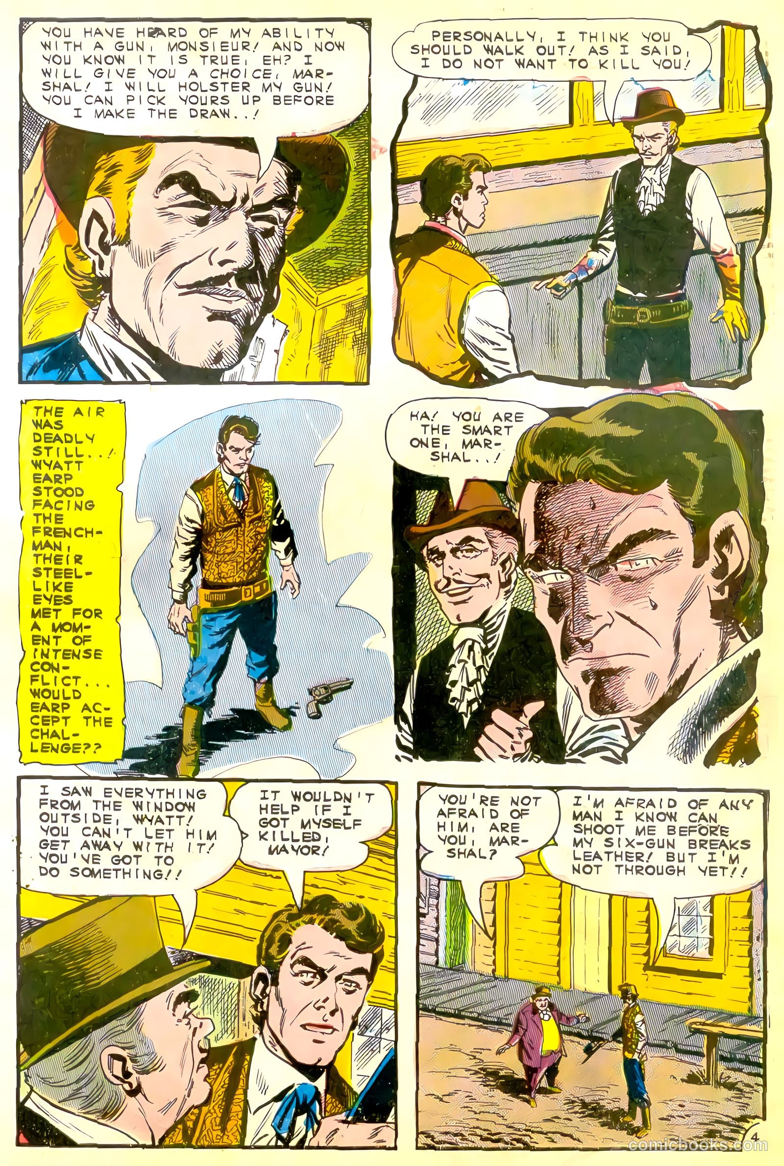 Wyatt Earp, Frontier Marshal #60 (1965) — page 27