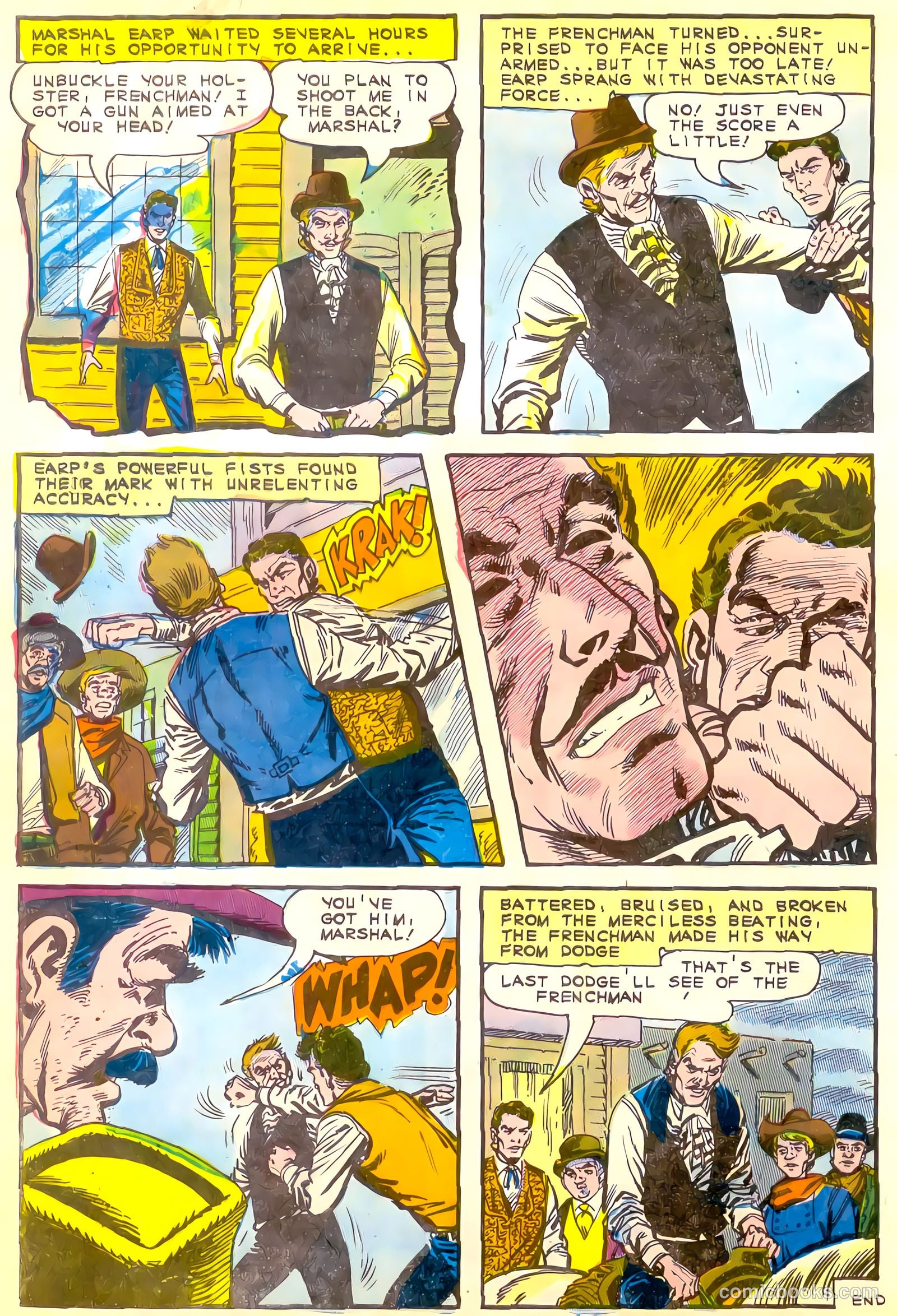 Wyatt Earp, Frontier Marshal #60 (1965) — page 28