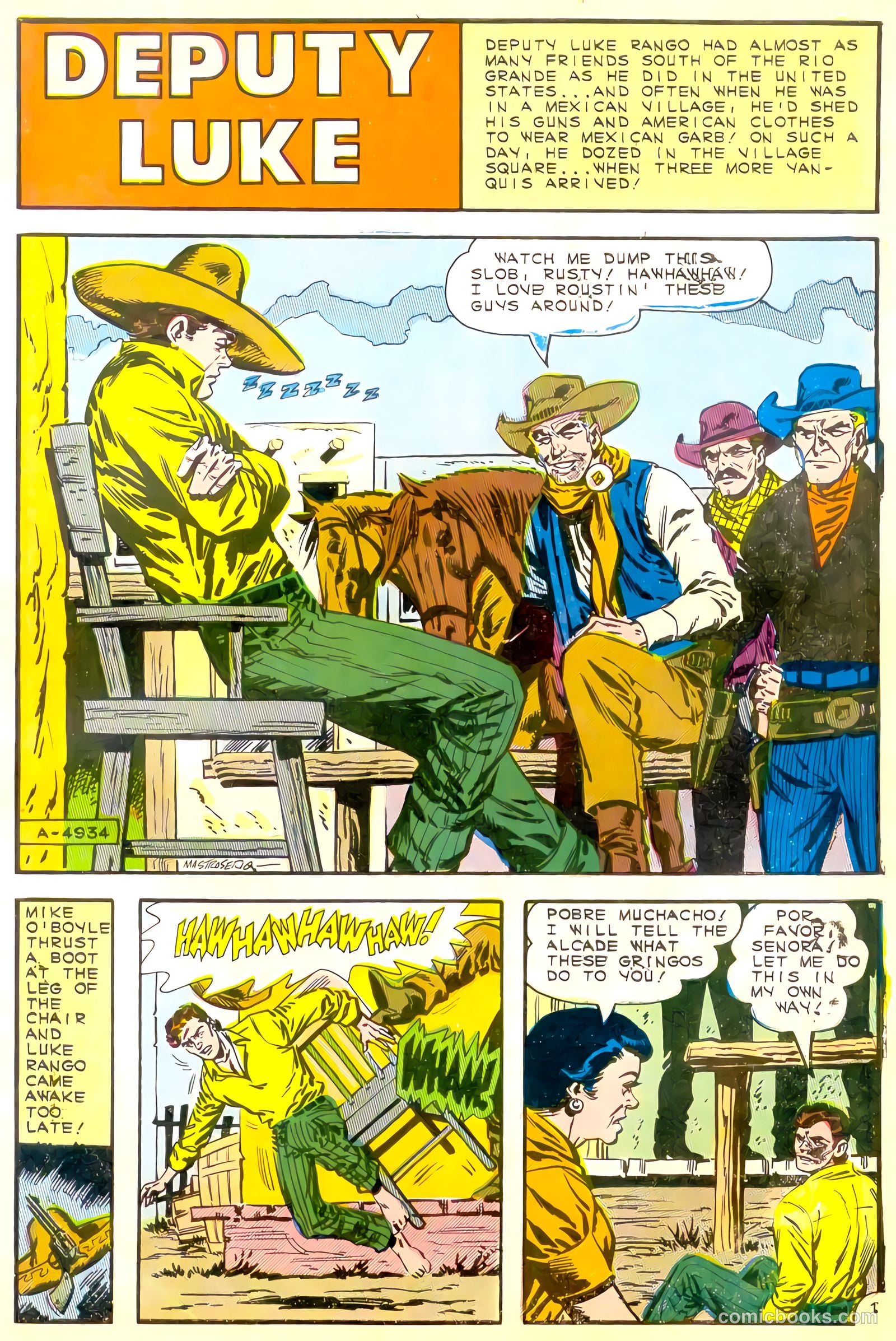 Wyatt Earp, Frontier Marshal #60 (1965) — page 31