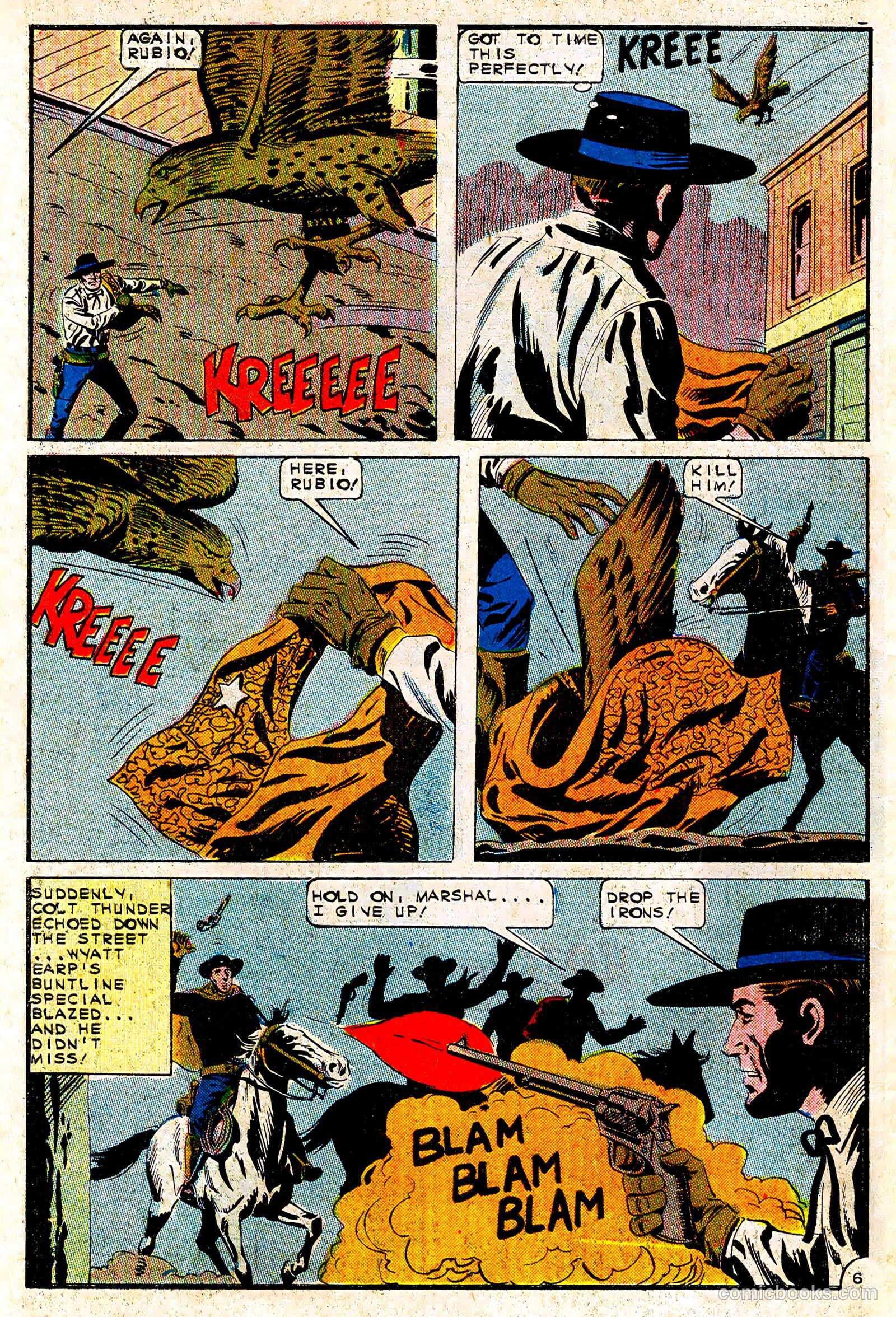 Wyatt Earp, Frontier Marshal #65 (1966) — page 10