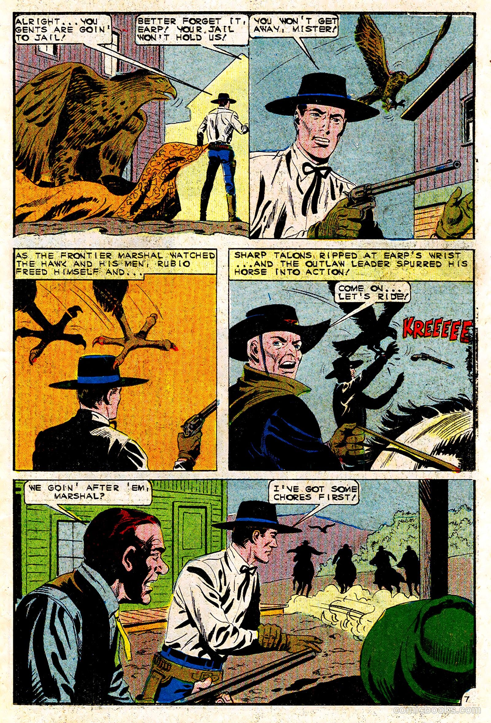 Wyatt Earp, Frontier Marshal #65 (1966) — page 11