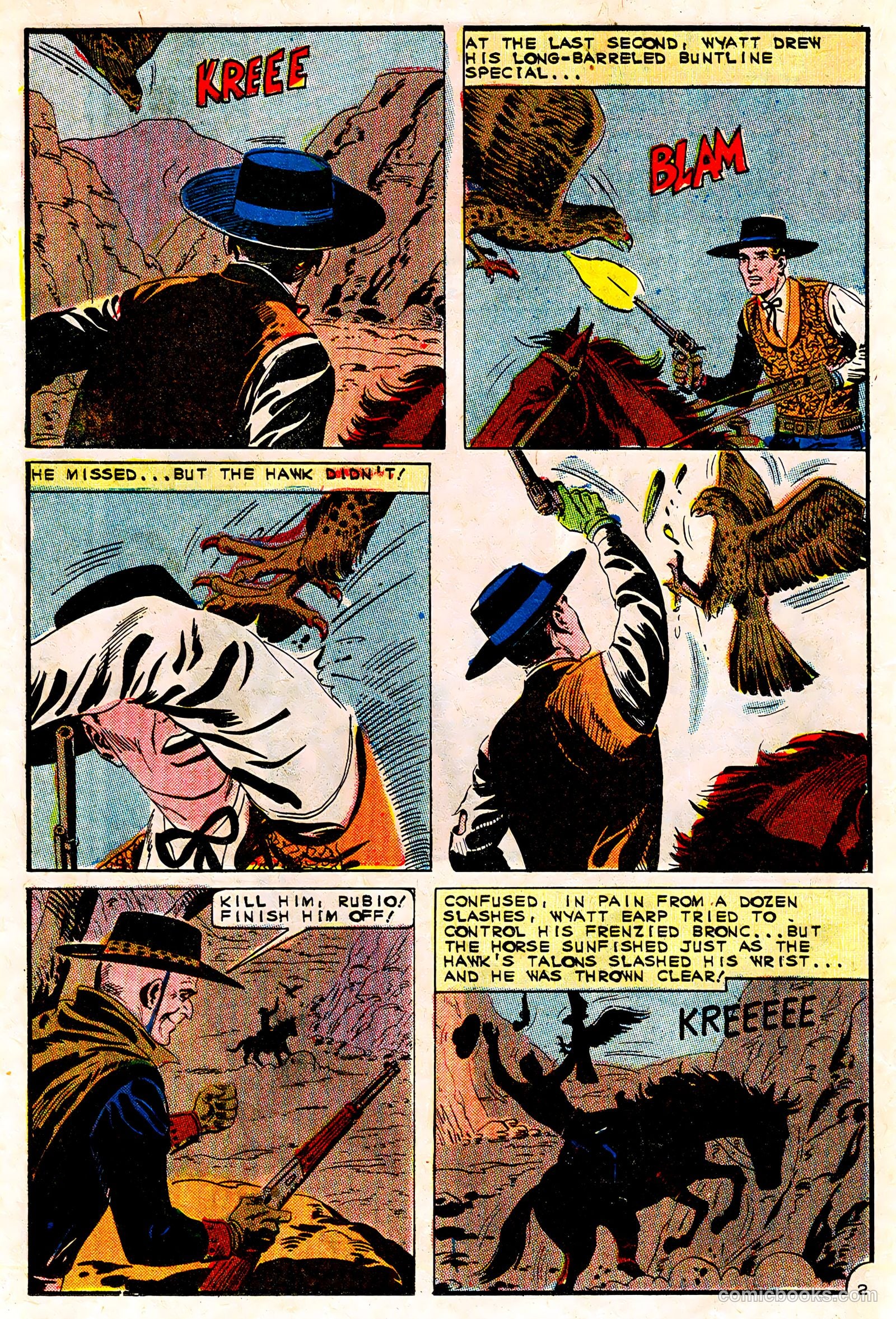 Wyatt Earp, Frontier Marshal #65 (1966) — page 16