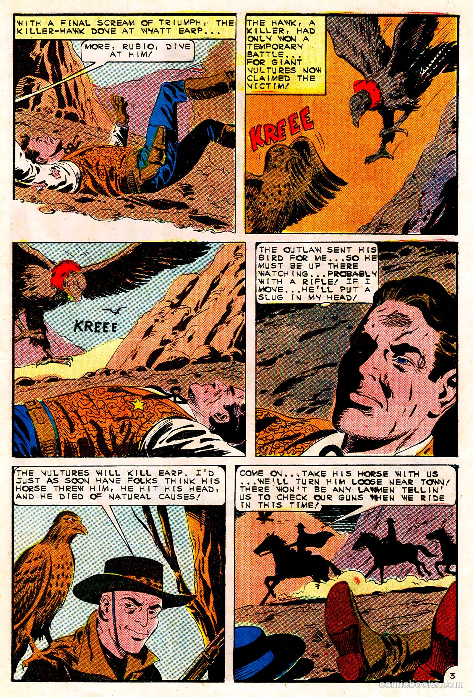 Wyatt Earp, Frontier Marshal #65 (1966) — page 17