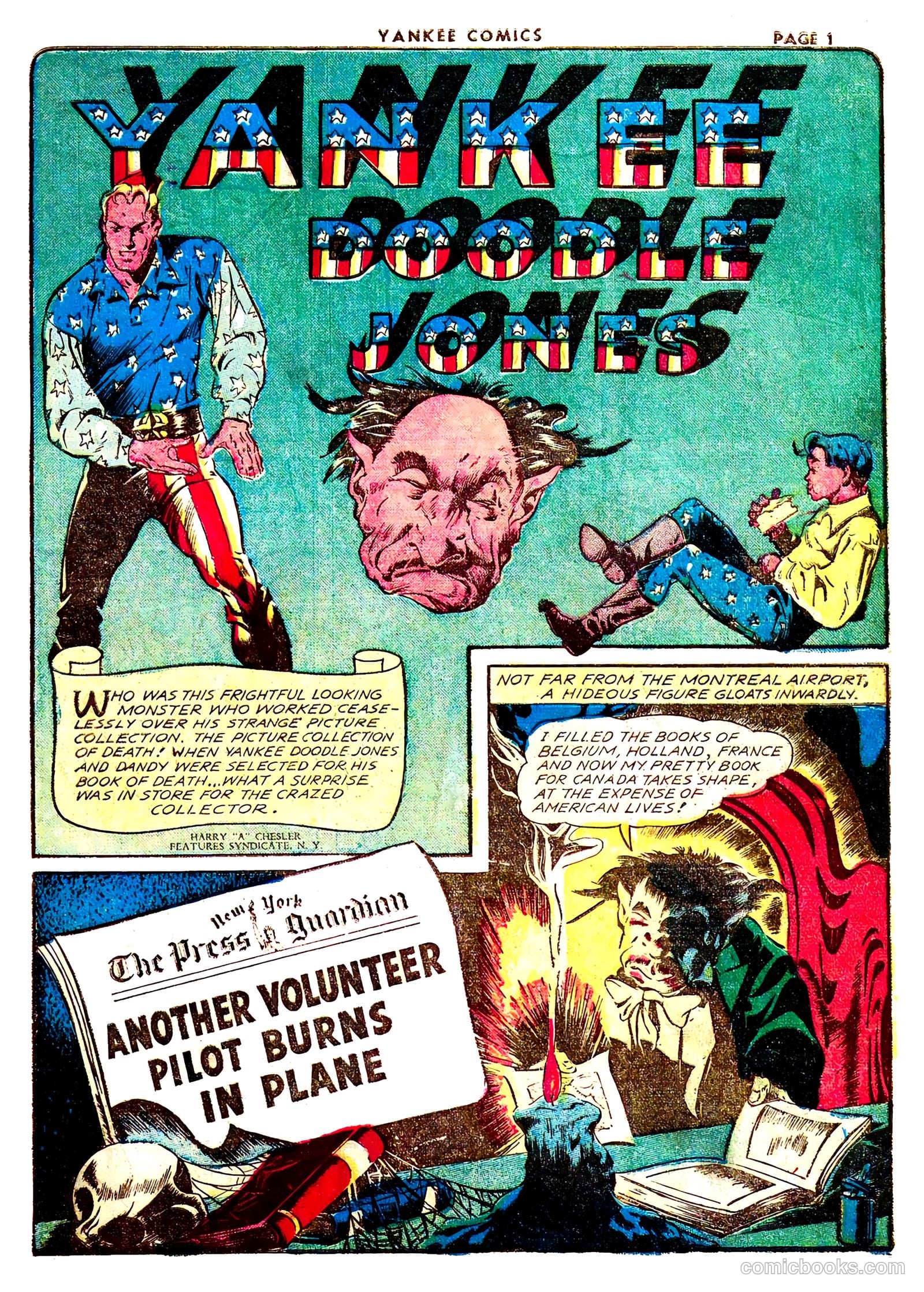 Yankee Comics #4 (1942) — page 2 of 65