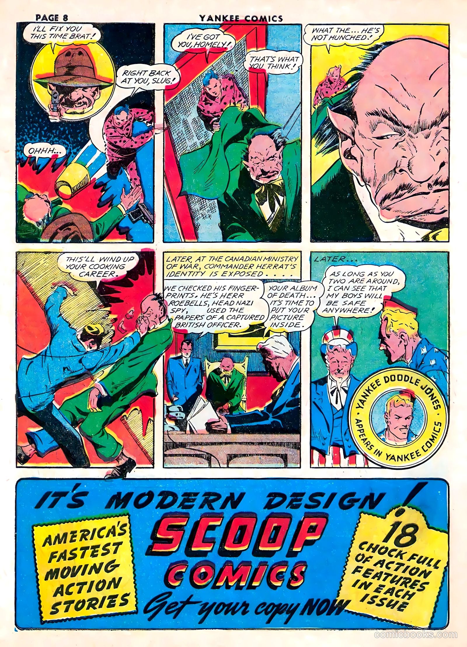 Yankee Comics #4 (1942) — page 9 of 65