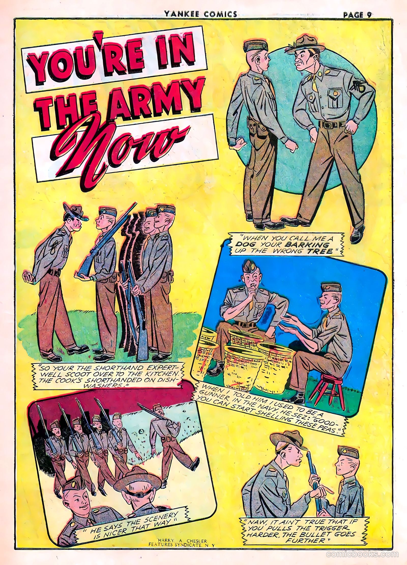 Yankee Comics #4 (1942) — page 10 of 65