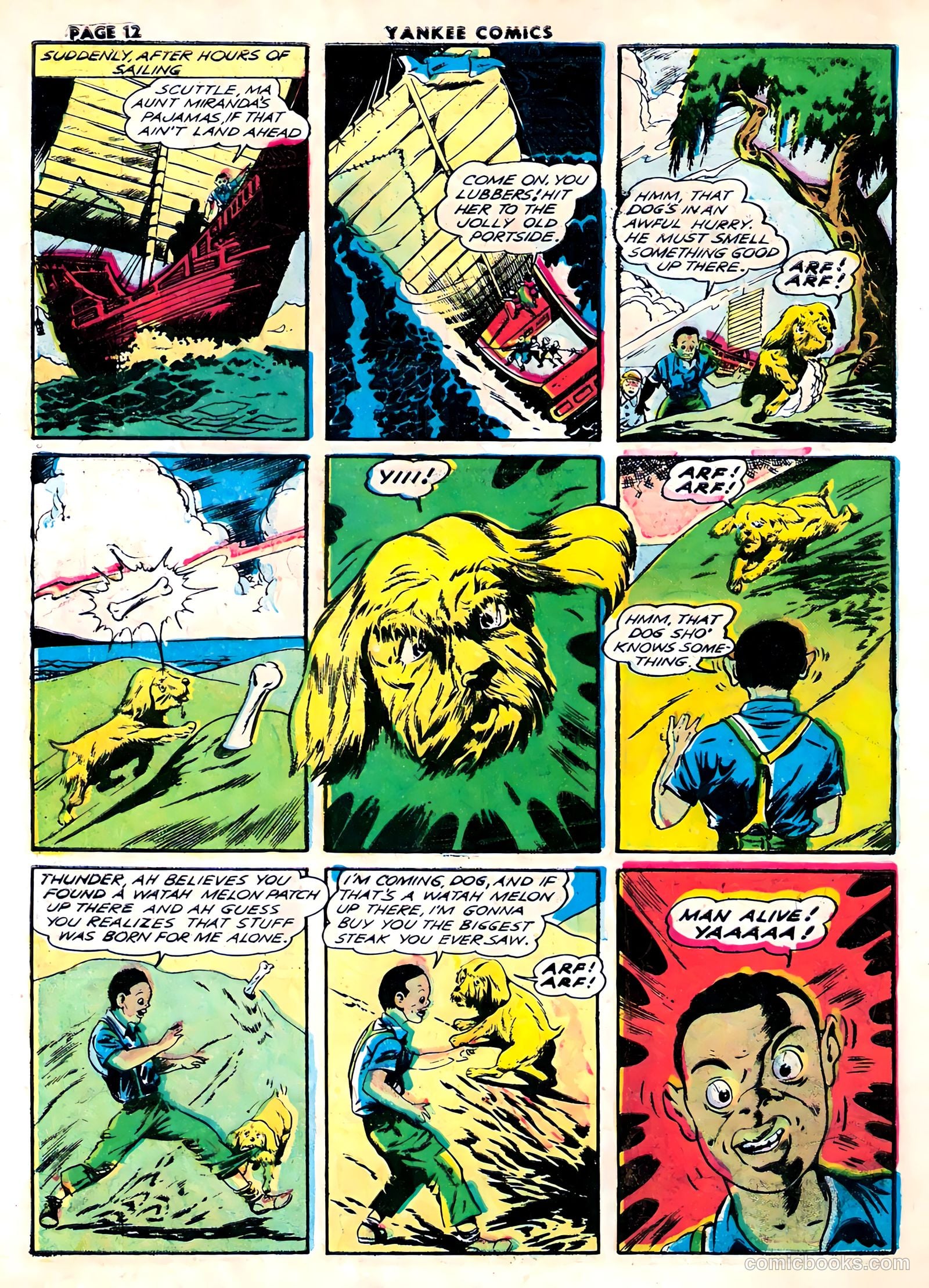 Yankee Comics #4 (1942) — page 13 of 65