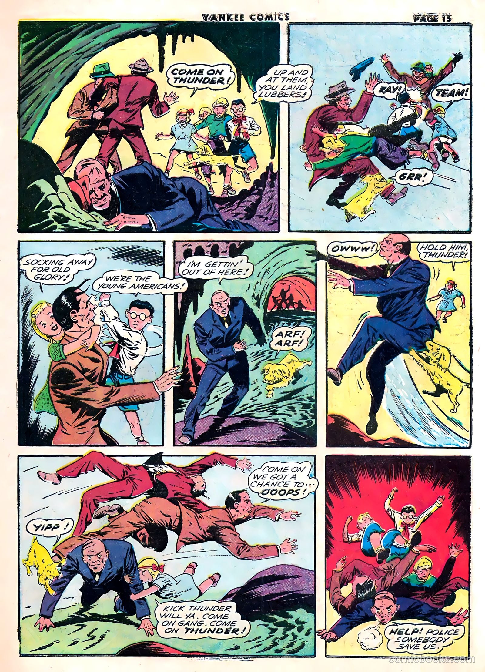 Yankee Comics #4 (1942) — page 16 of 65