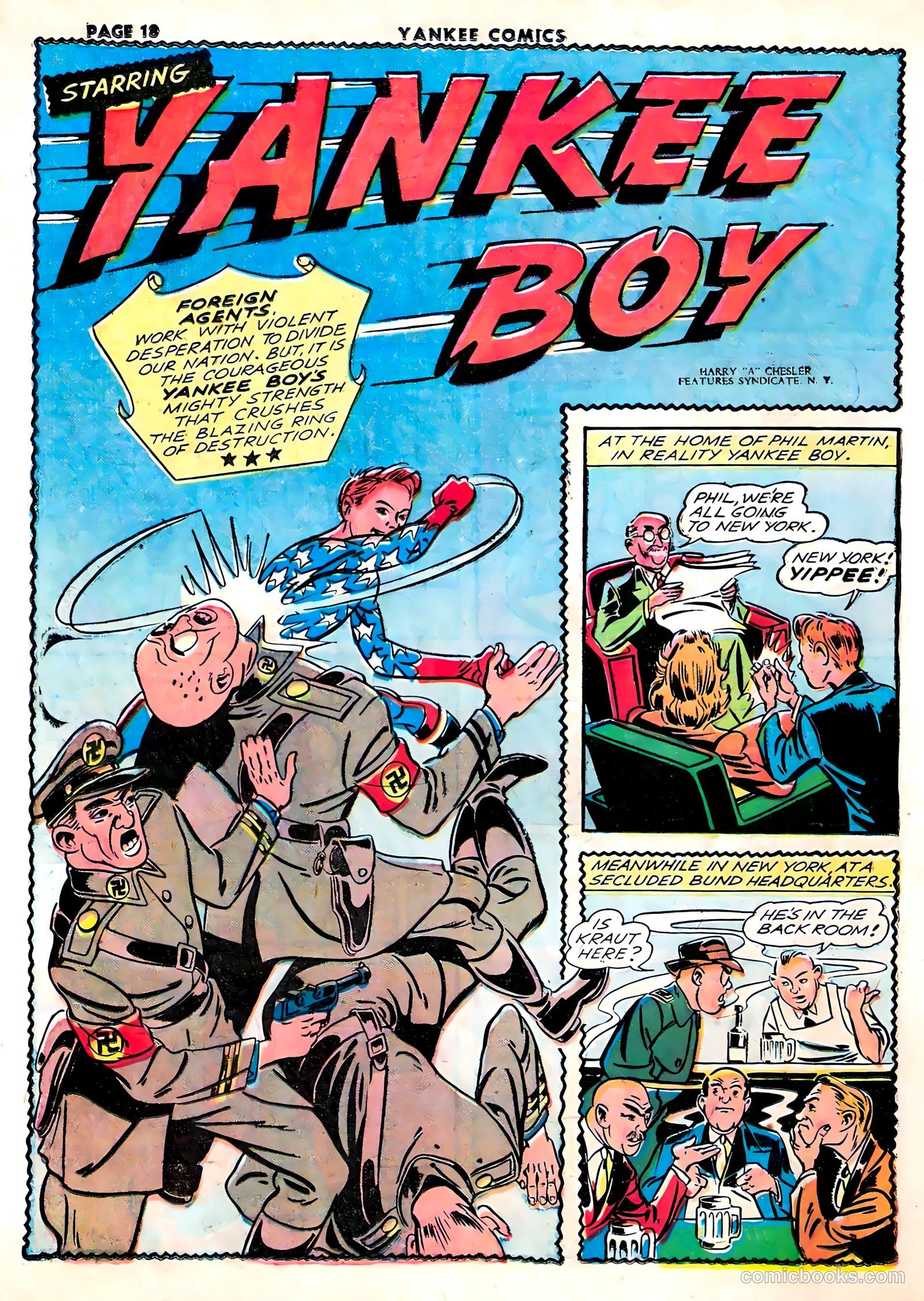 Yankee Comics #4 (1942) — page 19 of 65