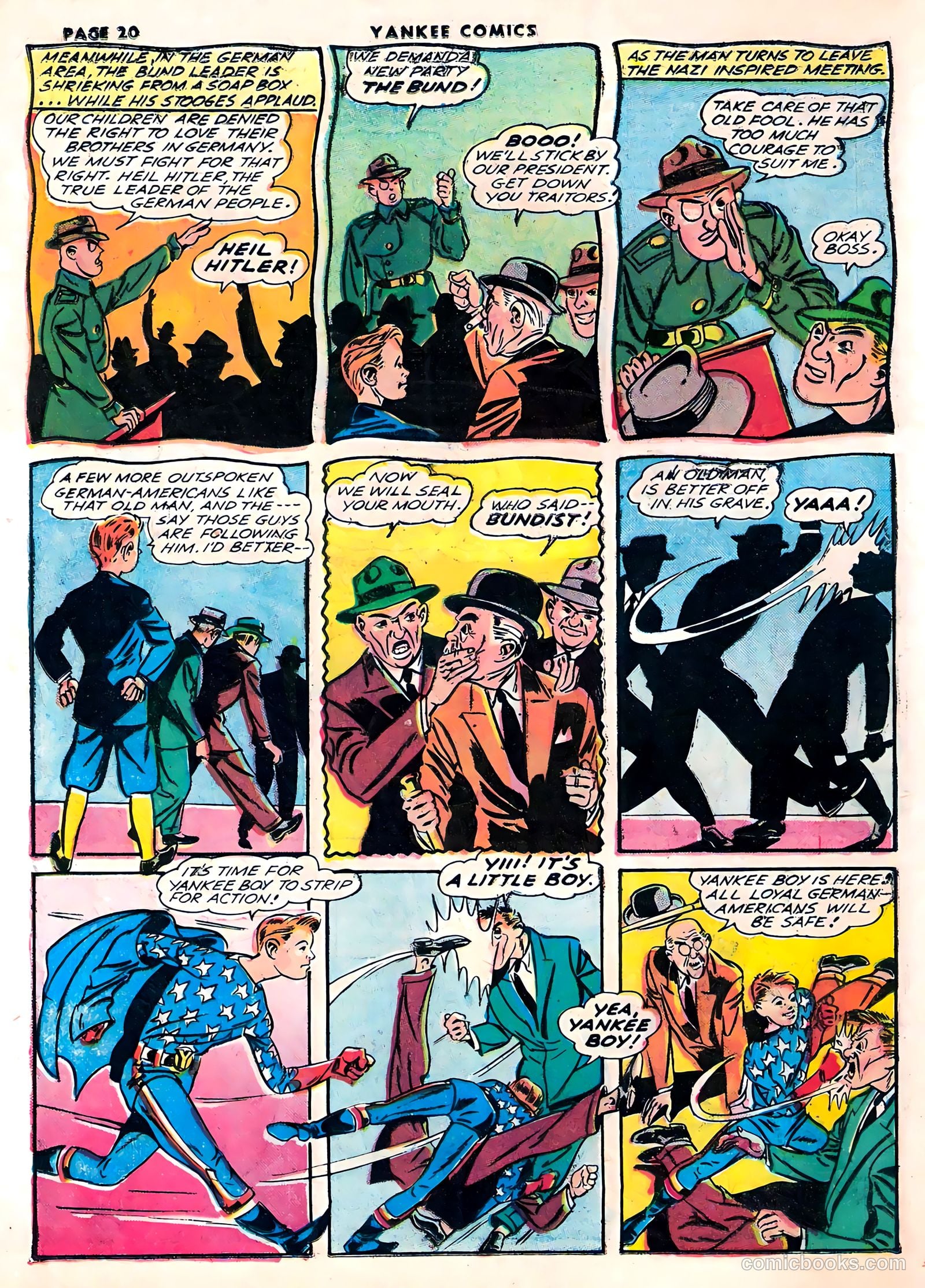 Yankee Comics #4 (1942) — page 21 of 65