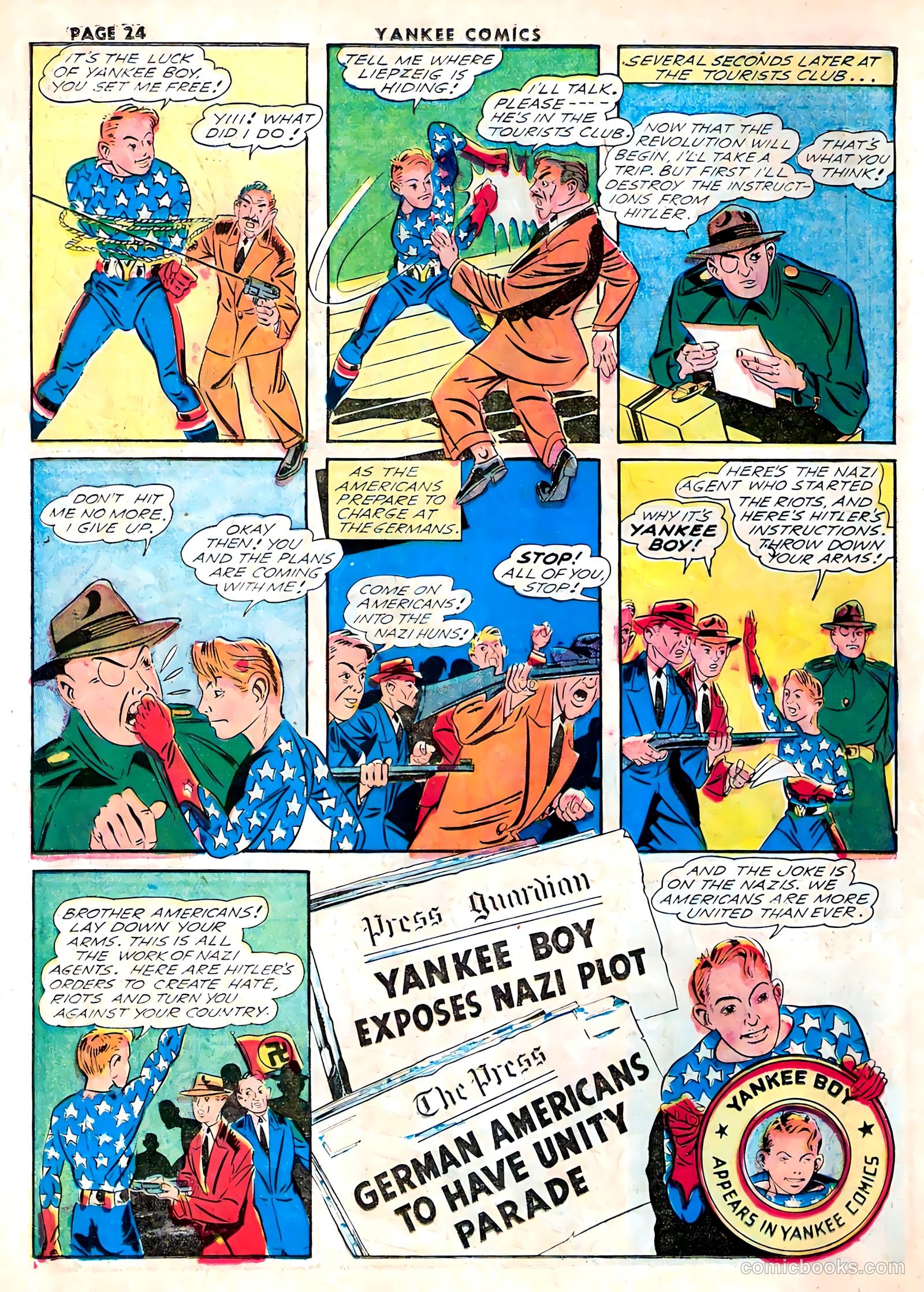 Yankee Comics #4 (1942) — page 25 of 65