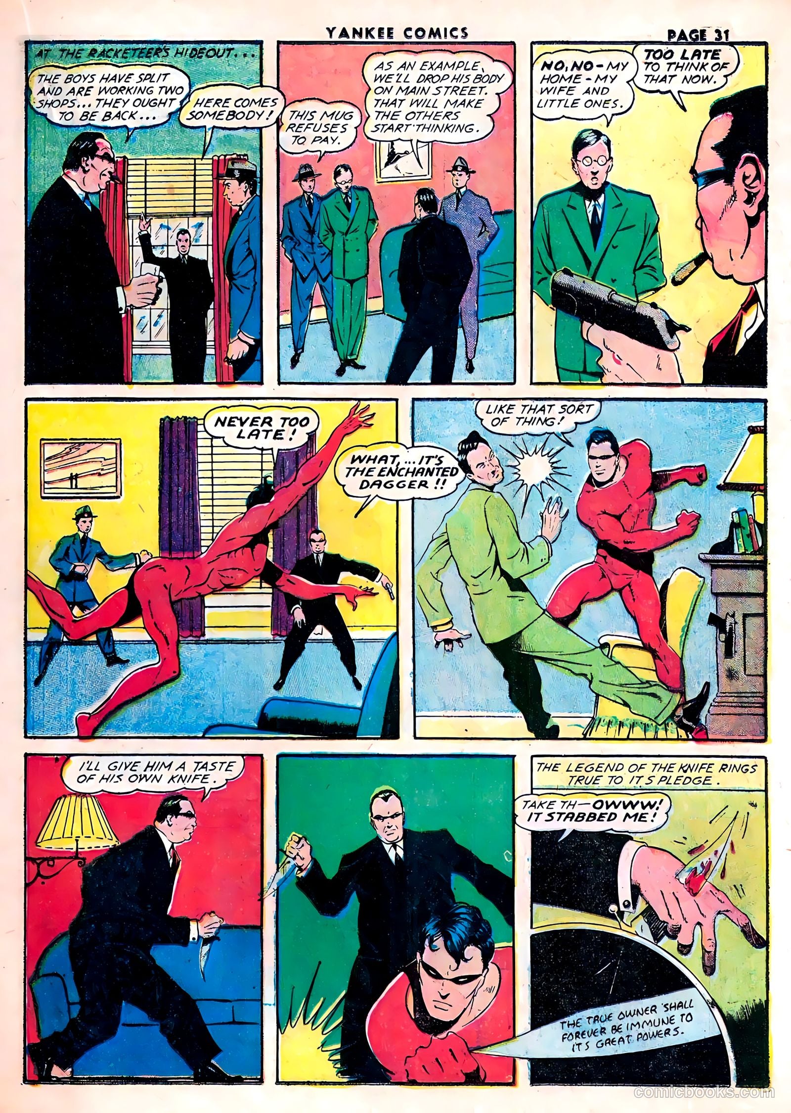 Yankee Comics #4 (1942) — page 32 of 65