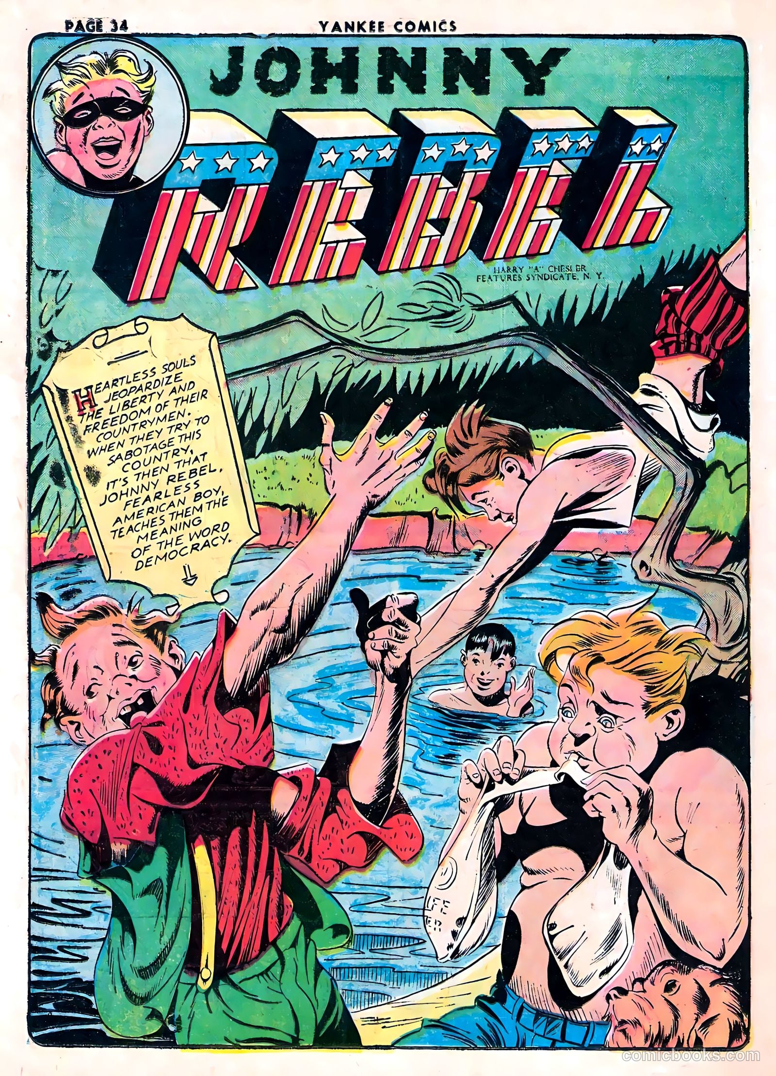 Yankee Comics #4 (1942) — page 35 of 65
