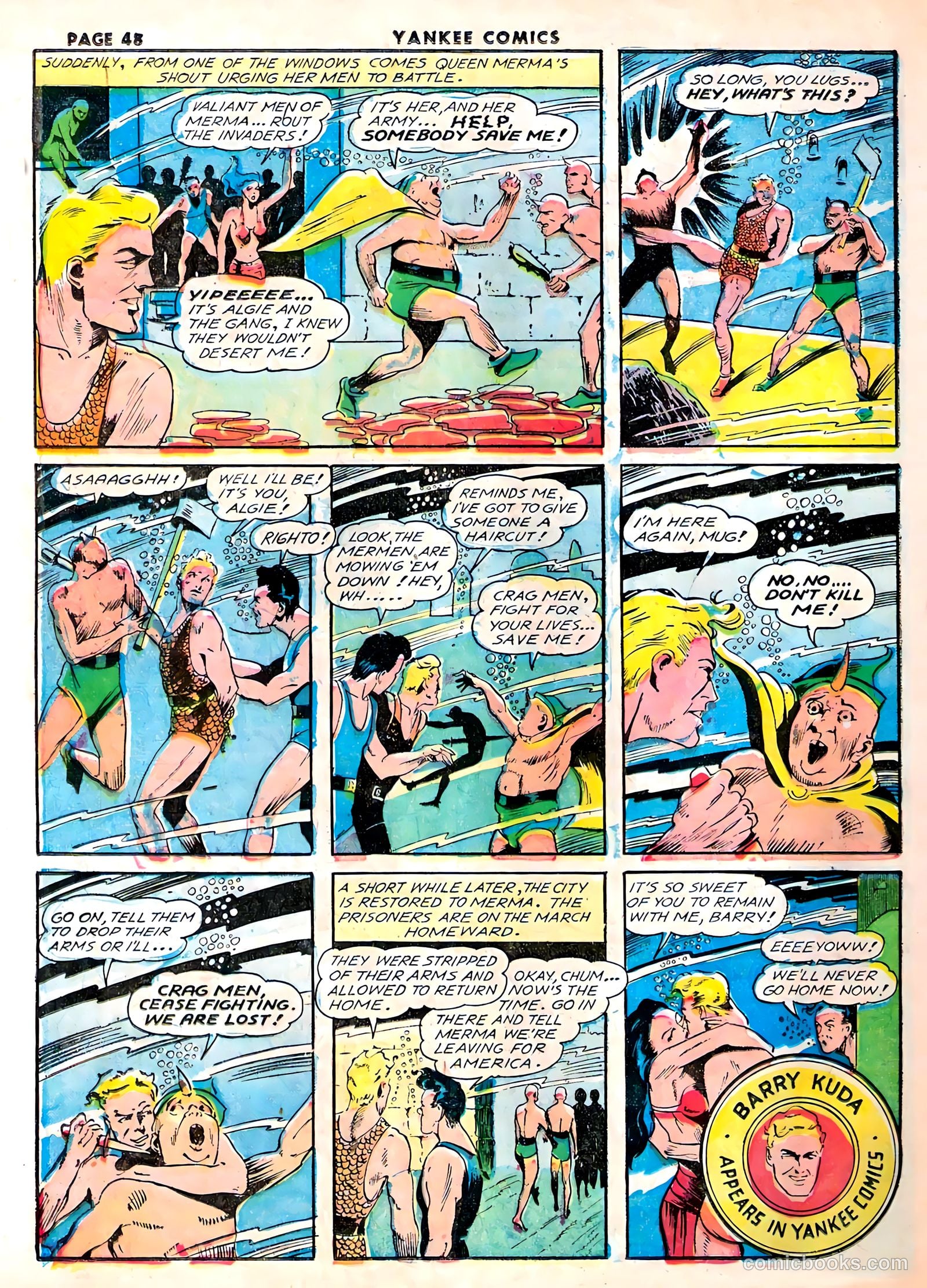Yankee Comics #4 (1942) — page 49 of 65