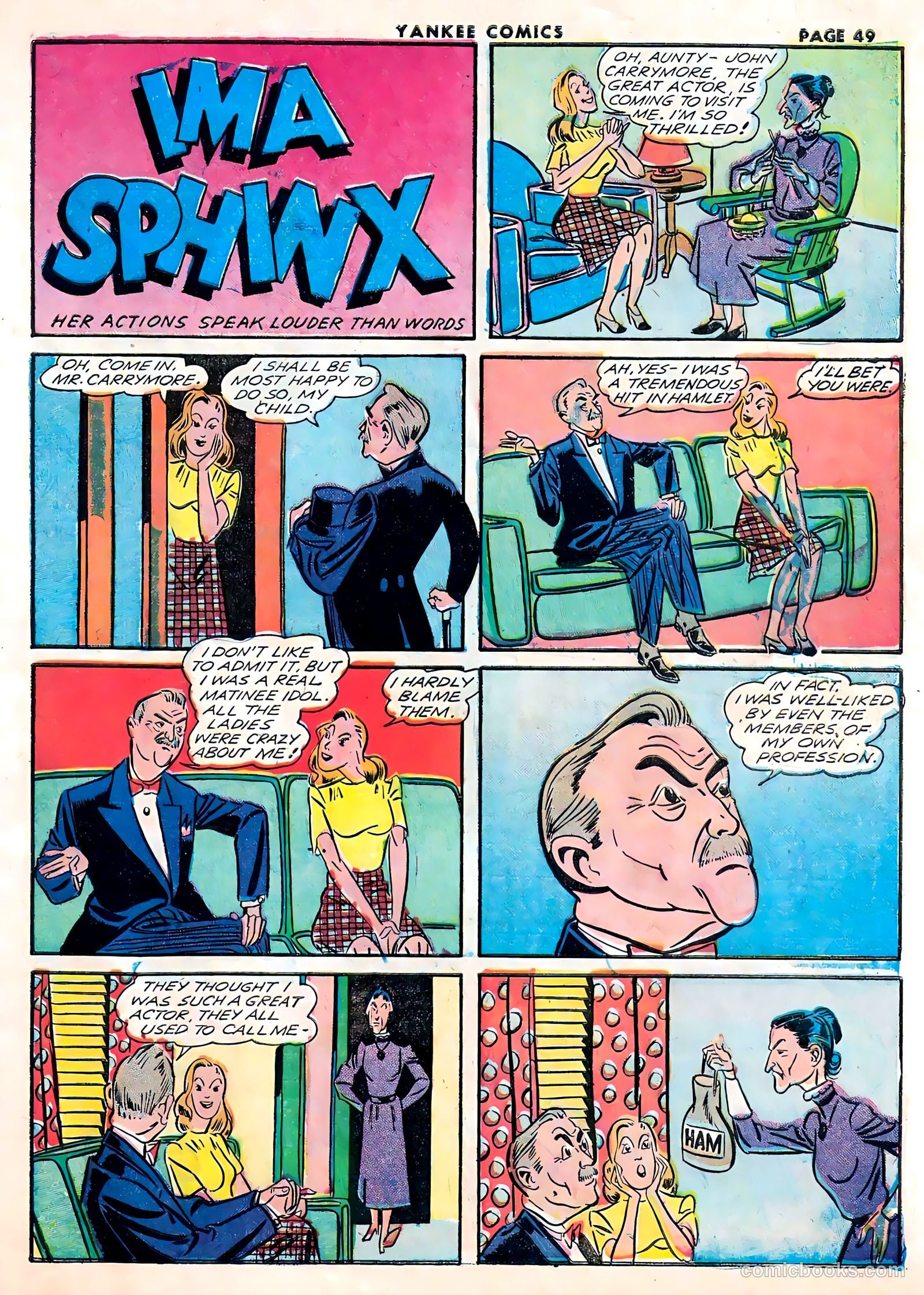 Yankee Comics #4 (1942) — page 50 of 65