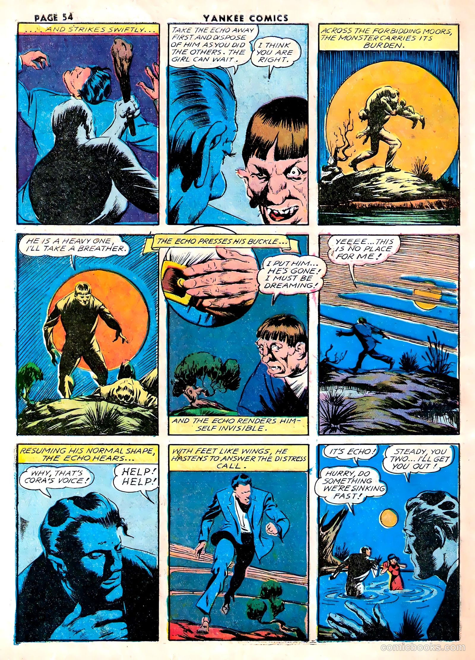 Yankee Comics #4 (1942) — page 55 of 65