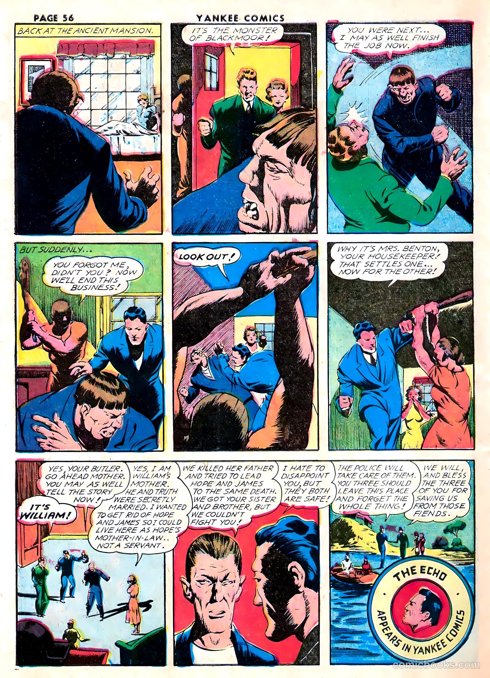 Yankee Comics #4 (1942) — page 57 of 65