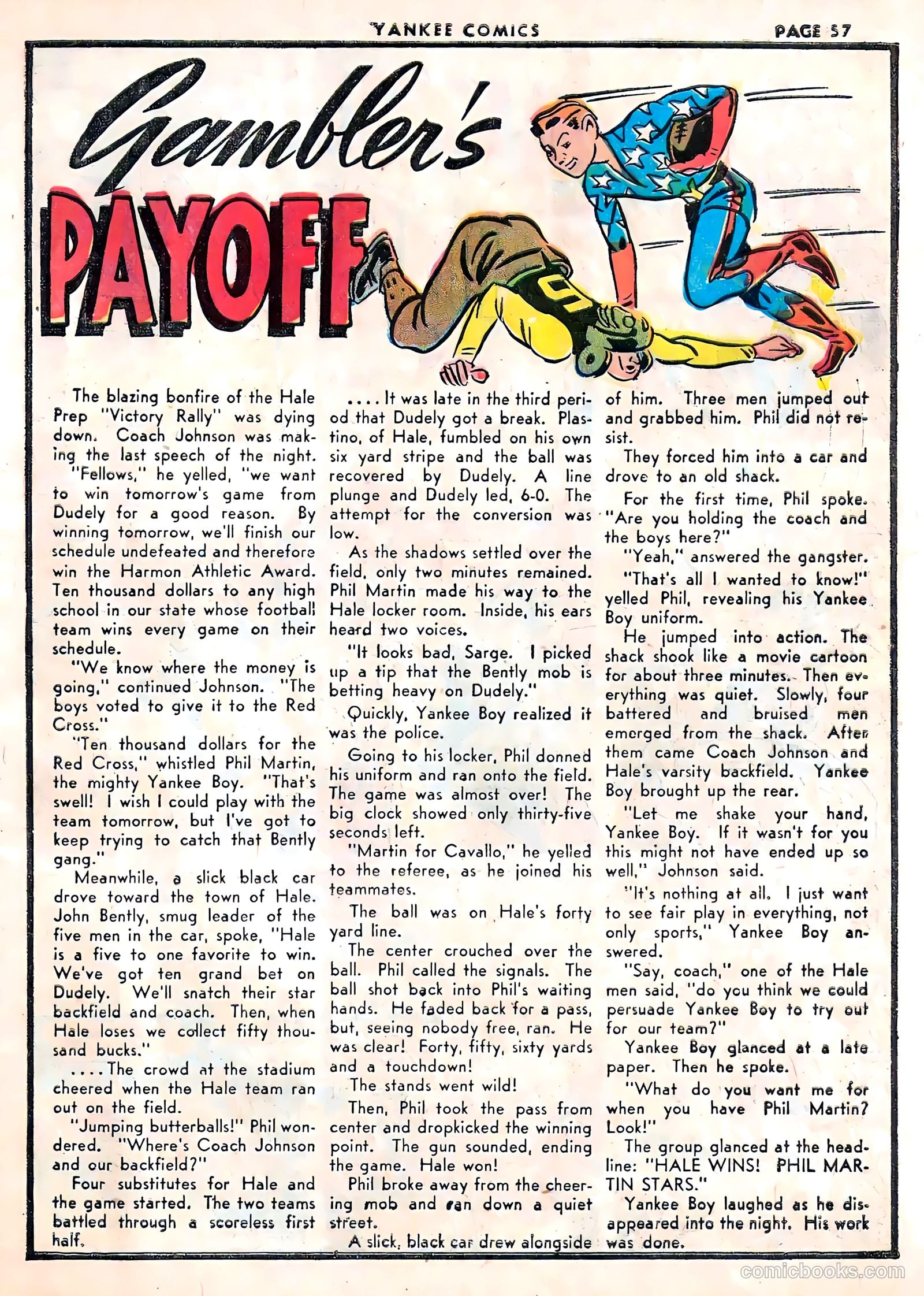 Yankee Comics #4 (1942) — page 58 of 65