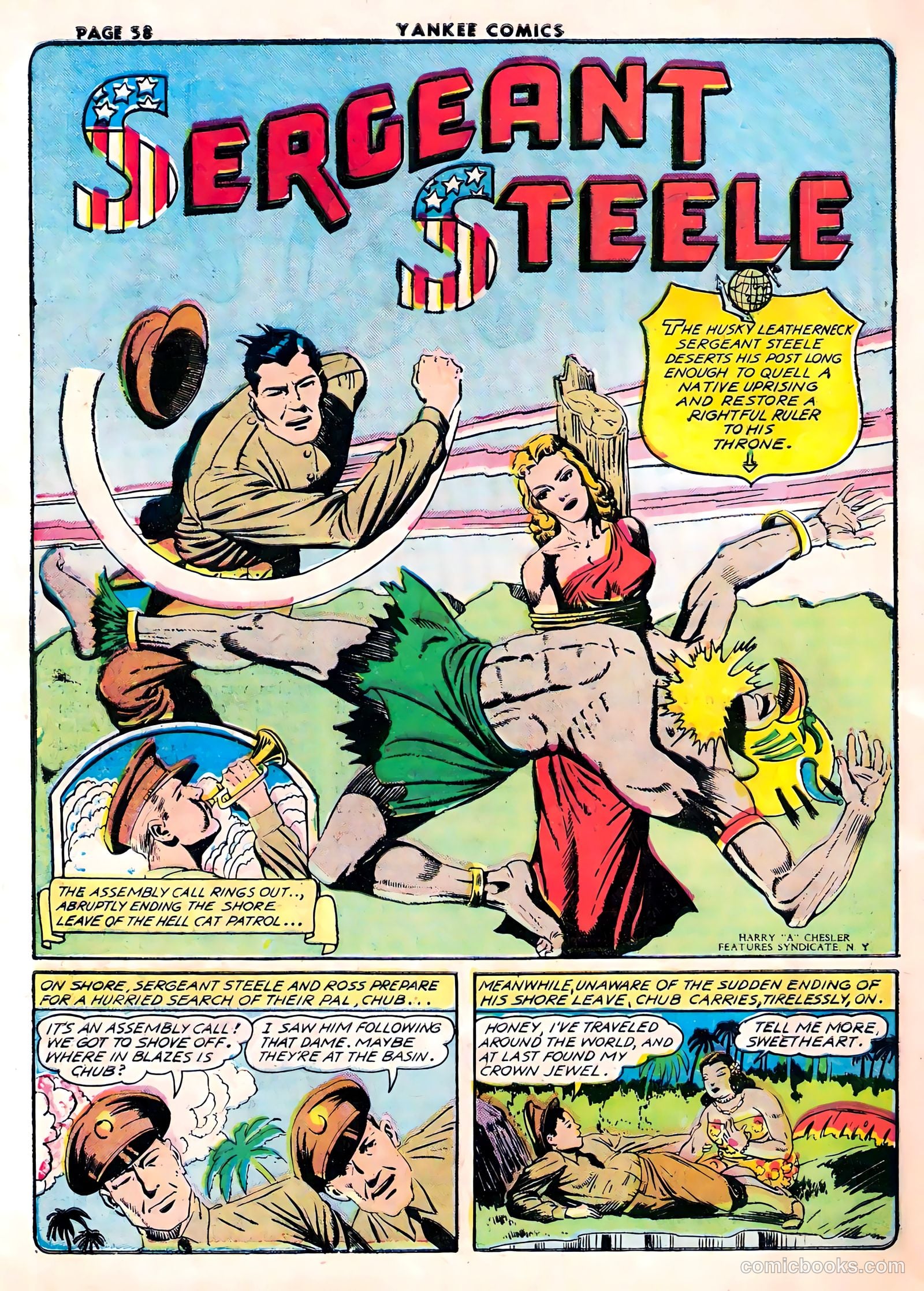 Yankee Comics #4 (1942) — page 59 of 65