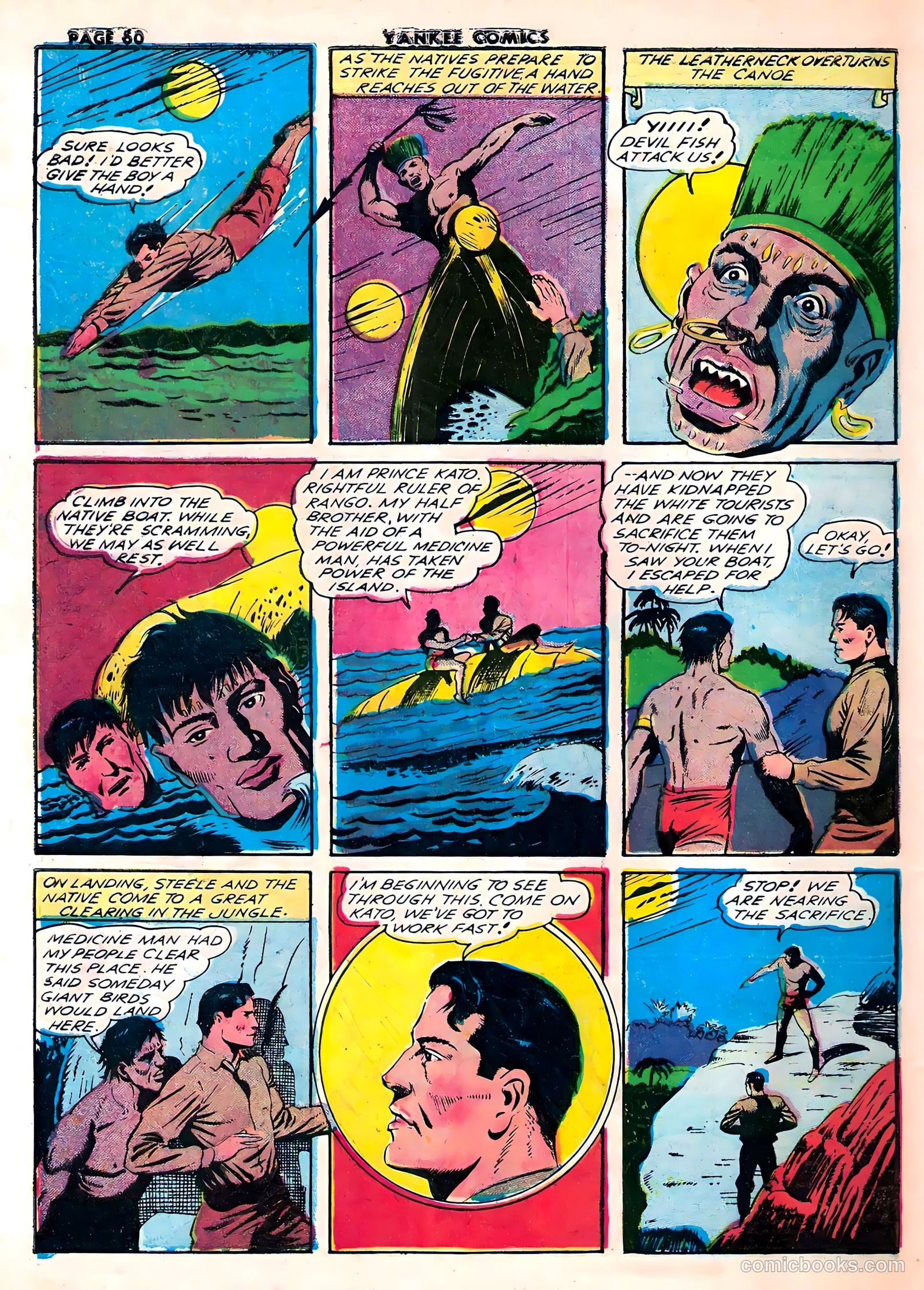 Yankee Comics #4 (1942) — page 61 of 65