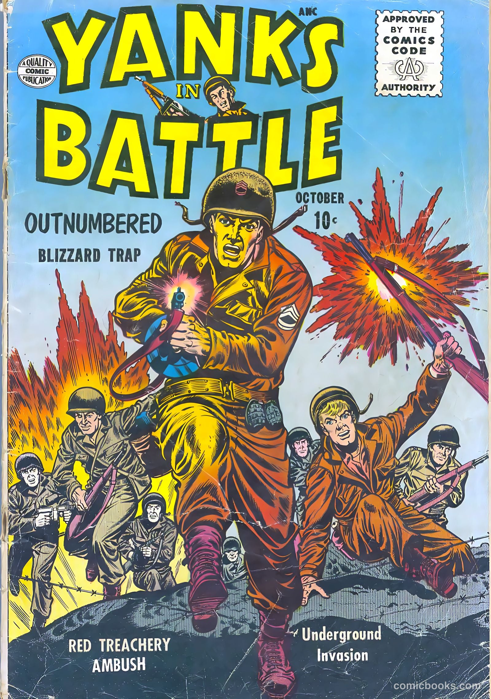 Yanks in Battle #2 (1956) — page 2 of 36