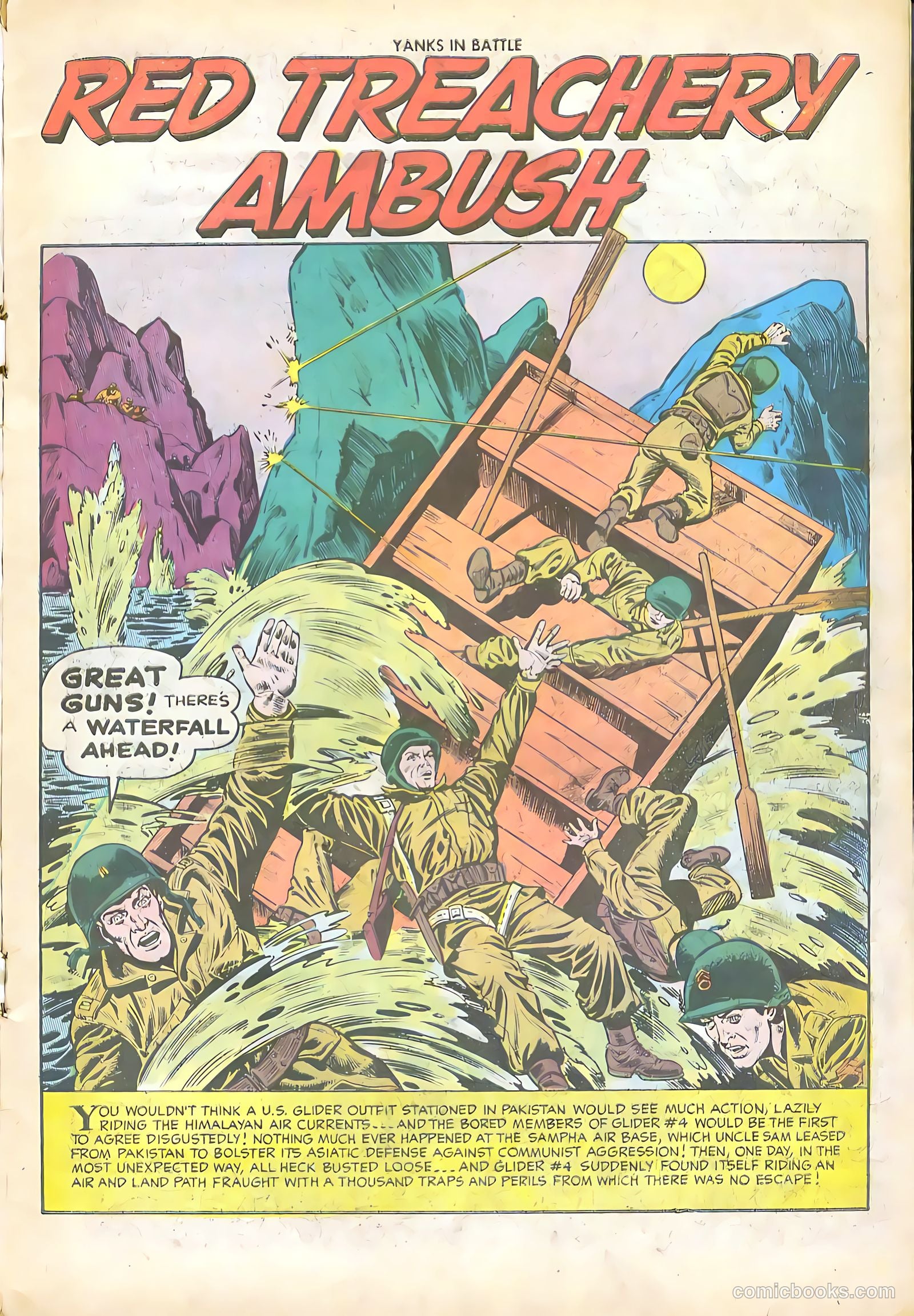 Yanks in Battle #2 (1956) — page 4 of 36