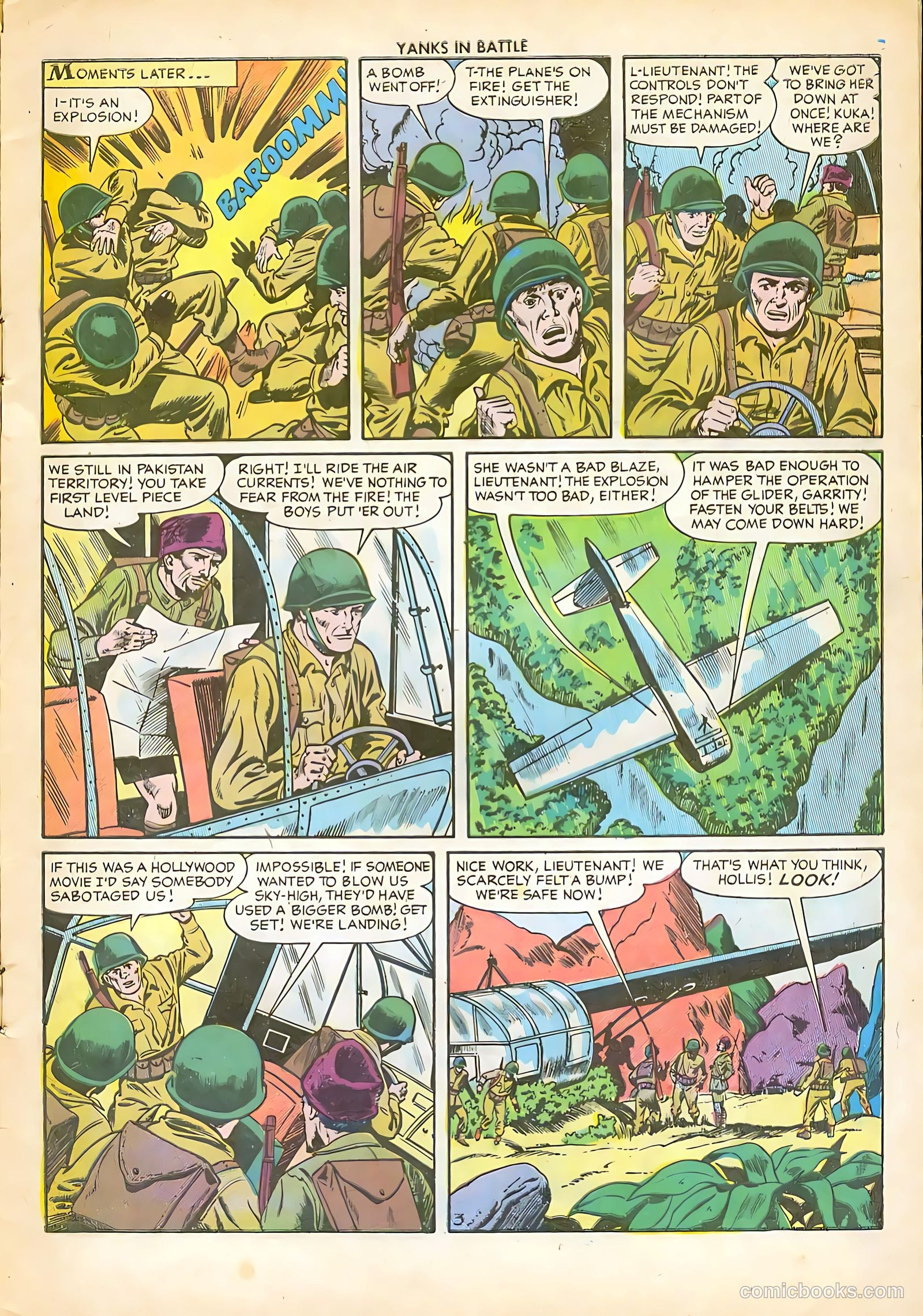 Yanks in Battle #2 (1956) — page 6 of 36