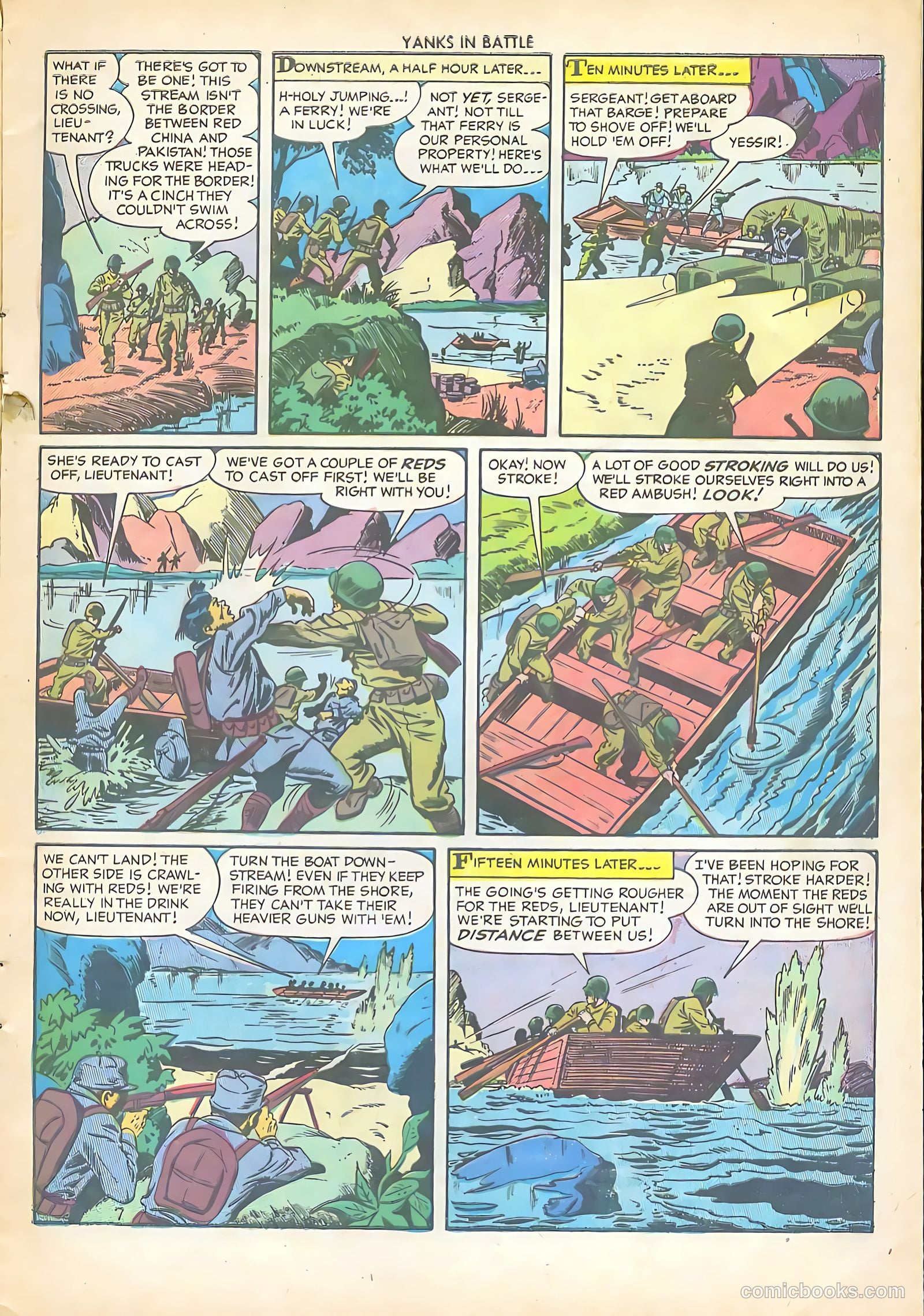 Yanks in Battle #2 (1956) — page 10 of 36