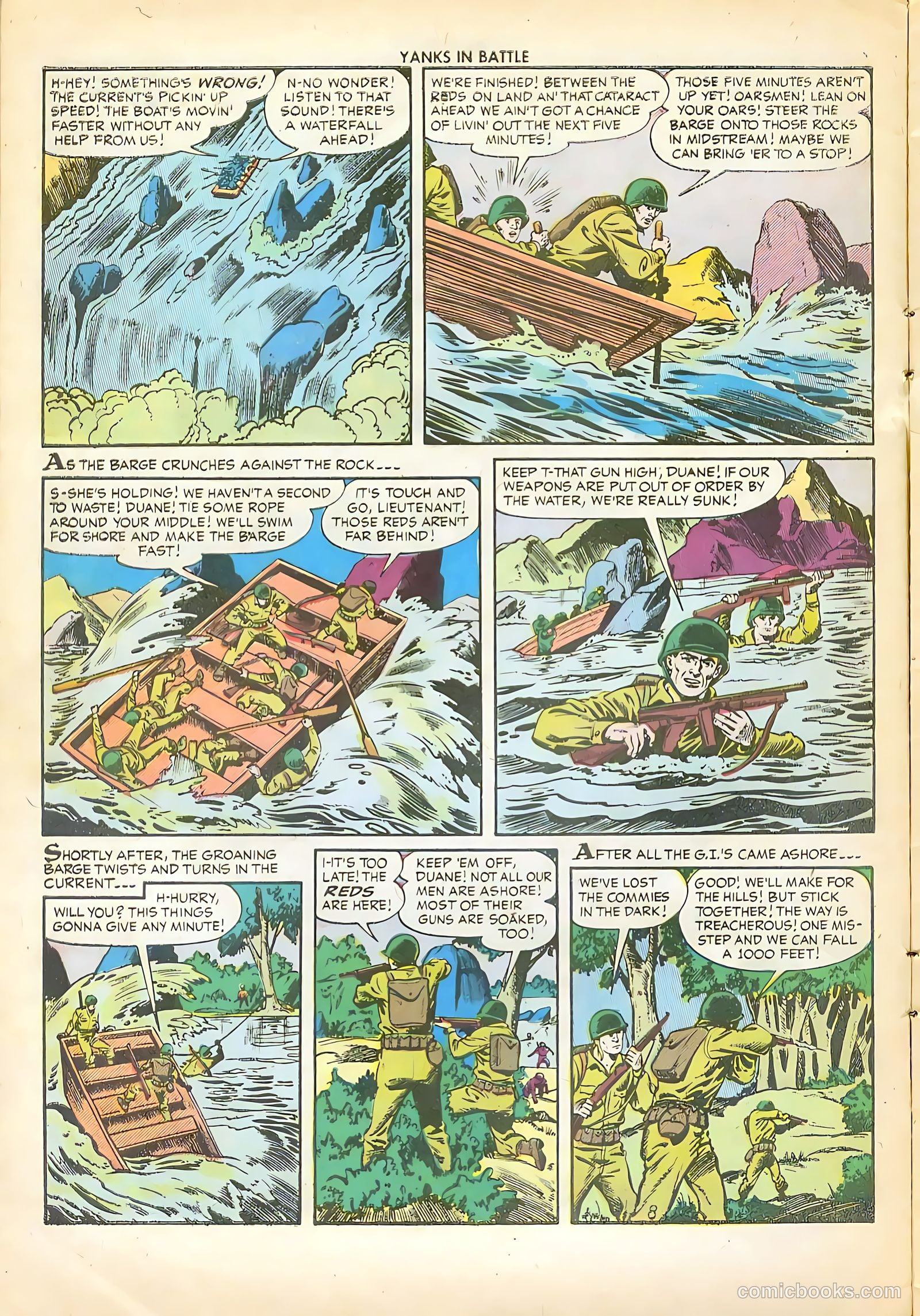 Yanks in Battle #2 (1956) — page 11 of 36