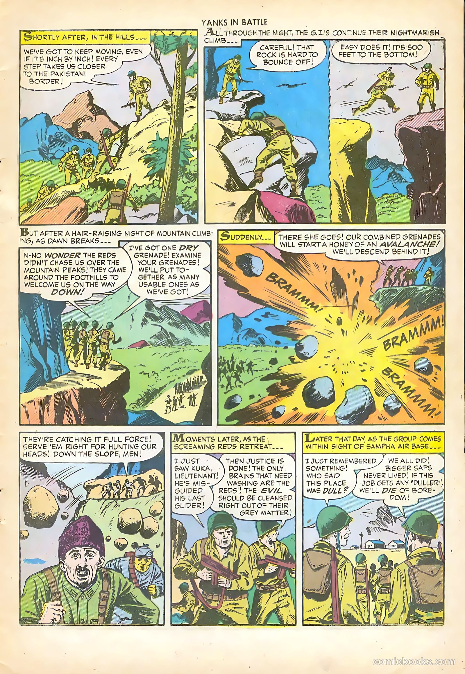 Yanks in Battle #2 (1956) — page 12 of 36