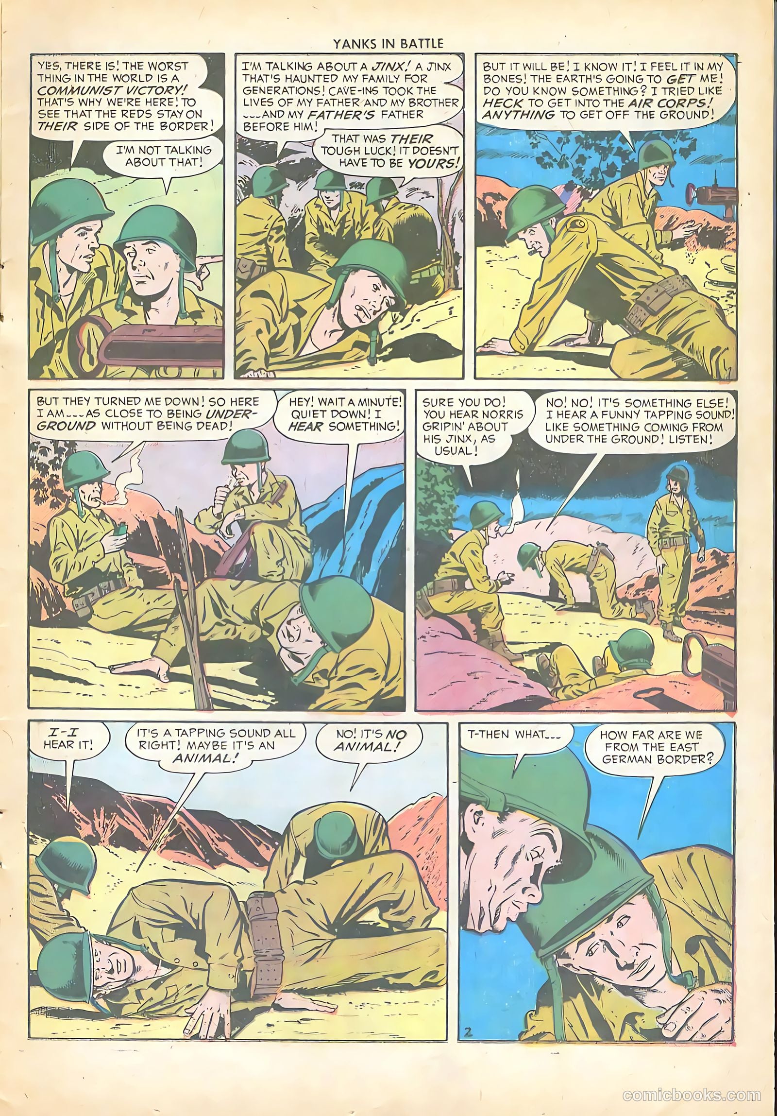 Yanks in Battle #2 (1956) — page 14 of 36