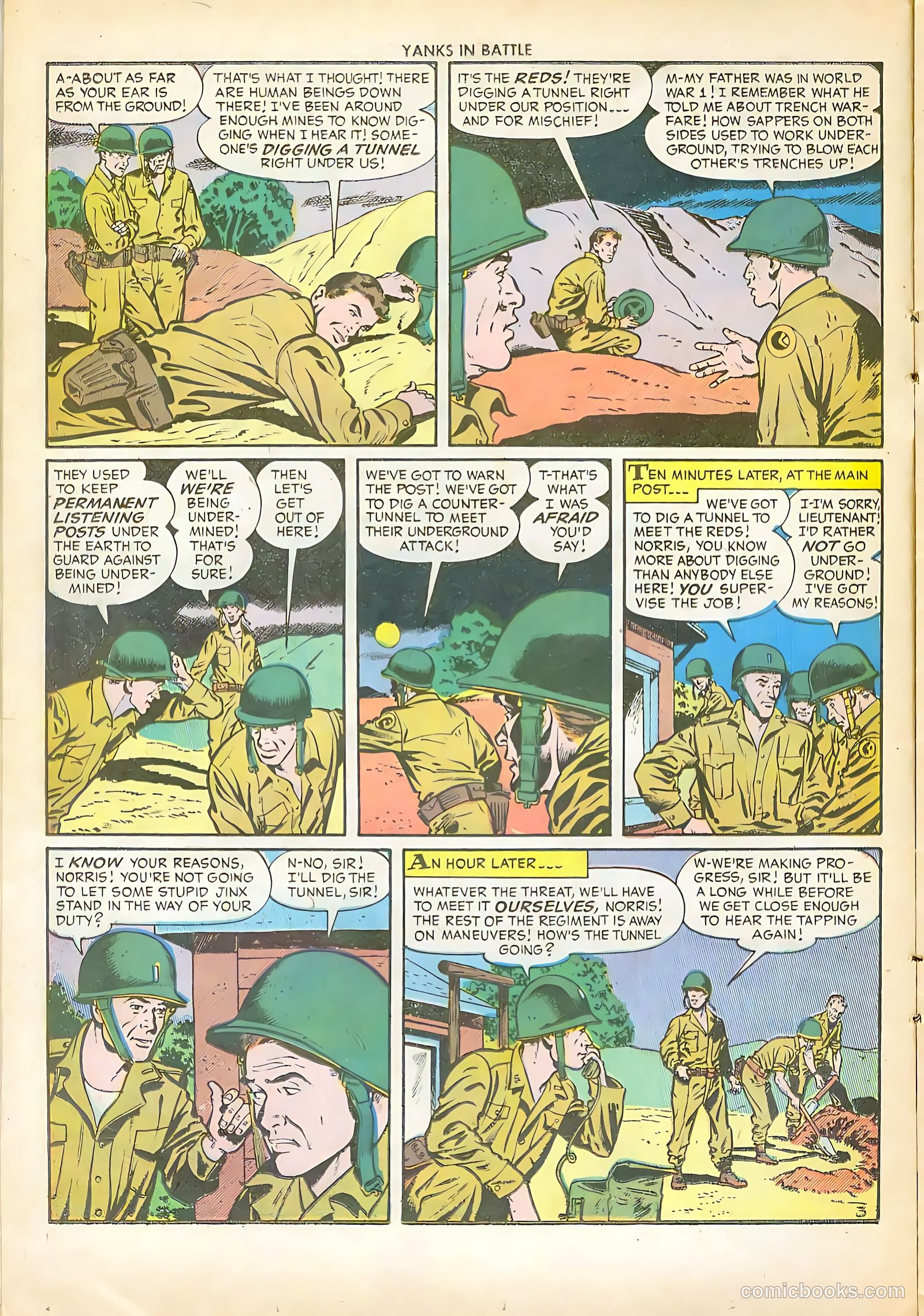 Yanks in Battle #2 (1956) — page 15 of 36