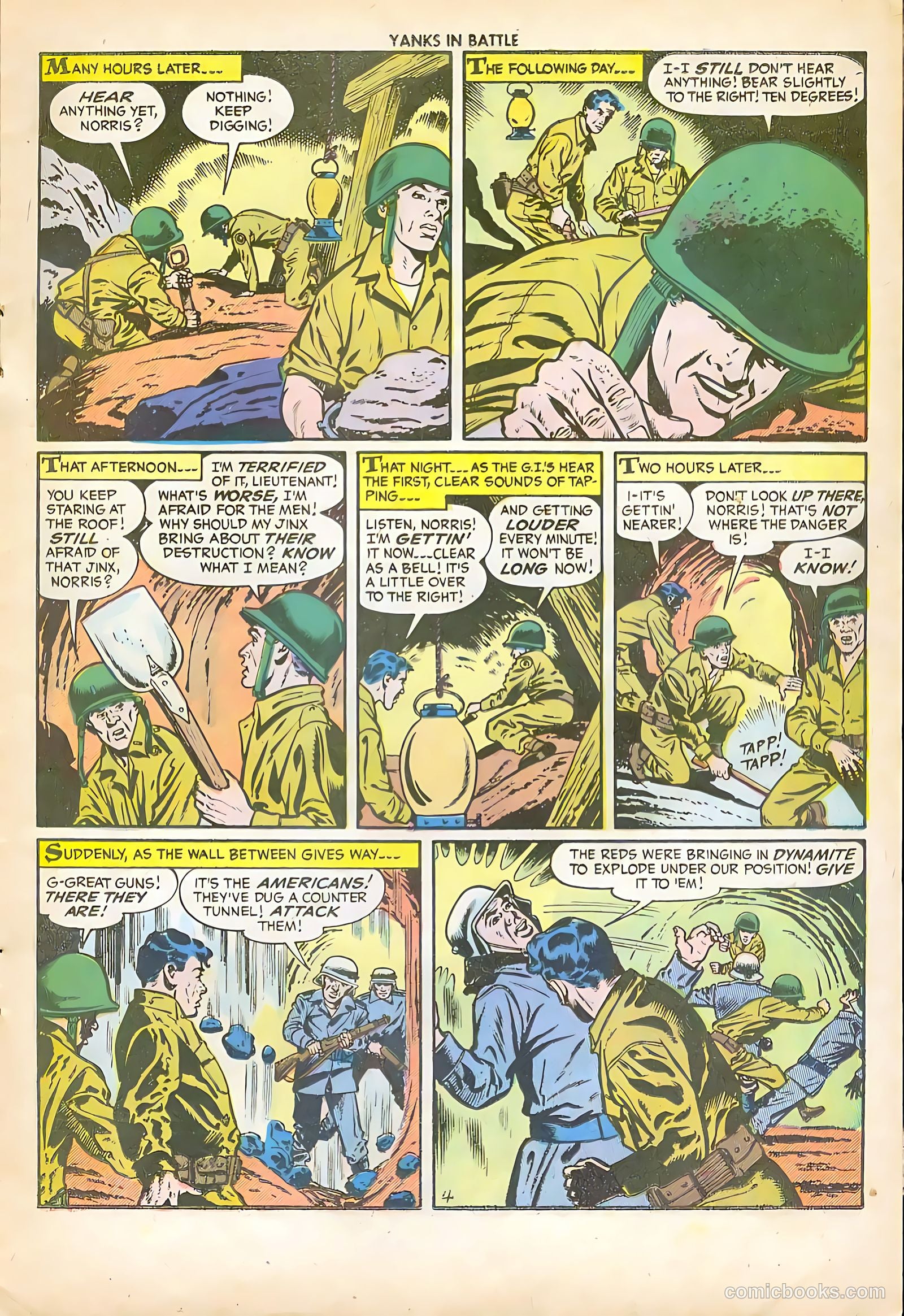Yanks in Battle #2 (1956) — page 16 of 36