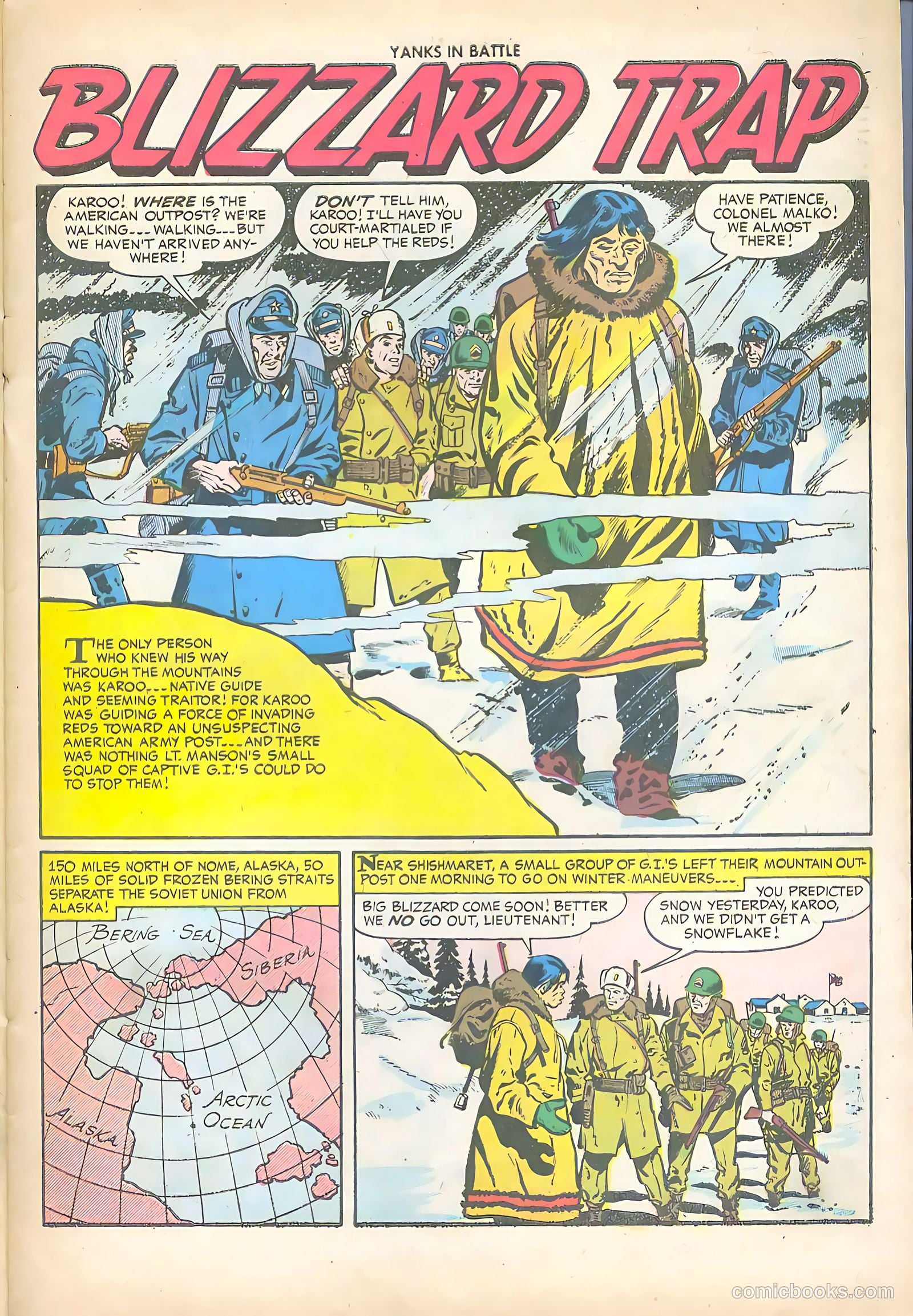 Yanks in Battle #2 (1956) — page 28 of 36